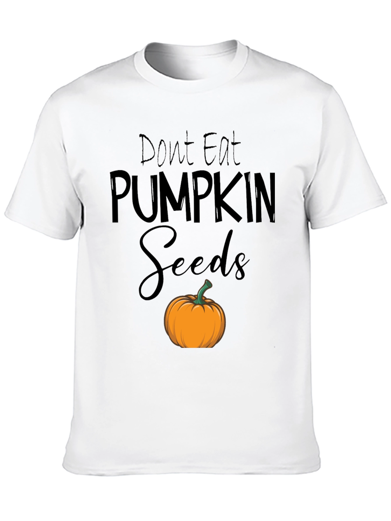 Black Don't Eat Pumpkin Seeds T-Shirt view 10