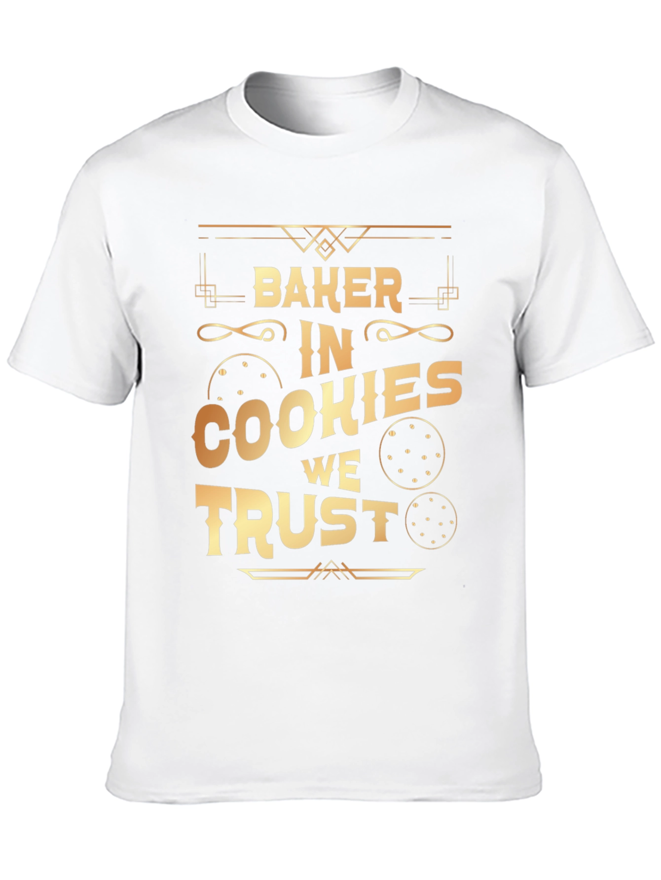 Black Baker In Cookies We Trust T-Shirt view 10
