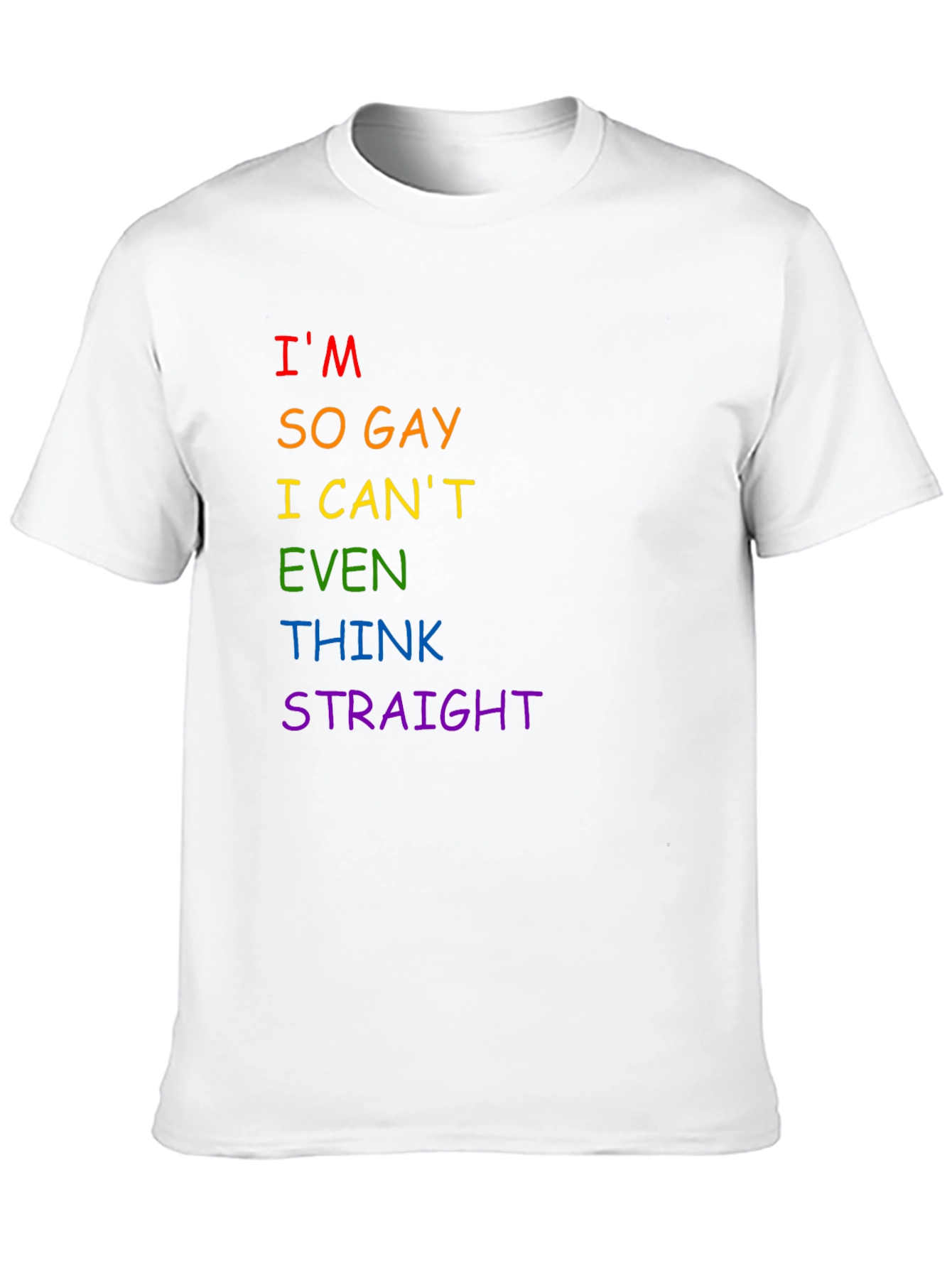 Black I'm So Gay T-Shirt - LGBTQ+ Pride Tee view 10