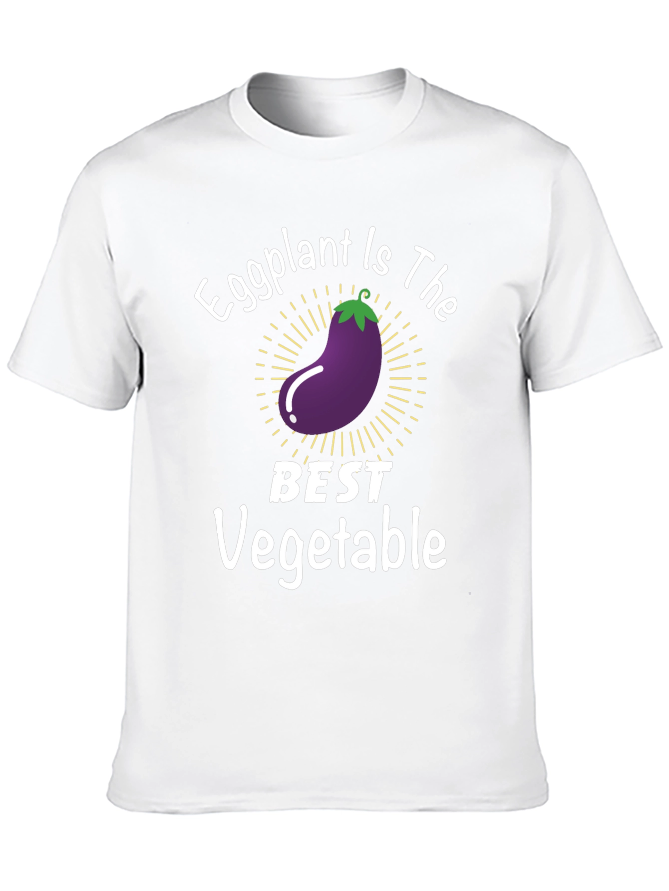 Black Eggplant is the Best Vegetable Graphic Tee view 10