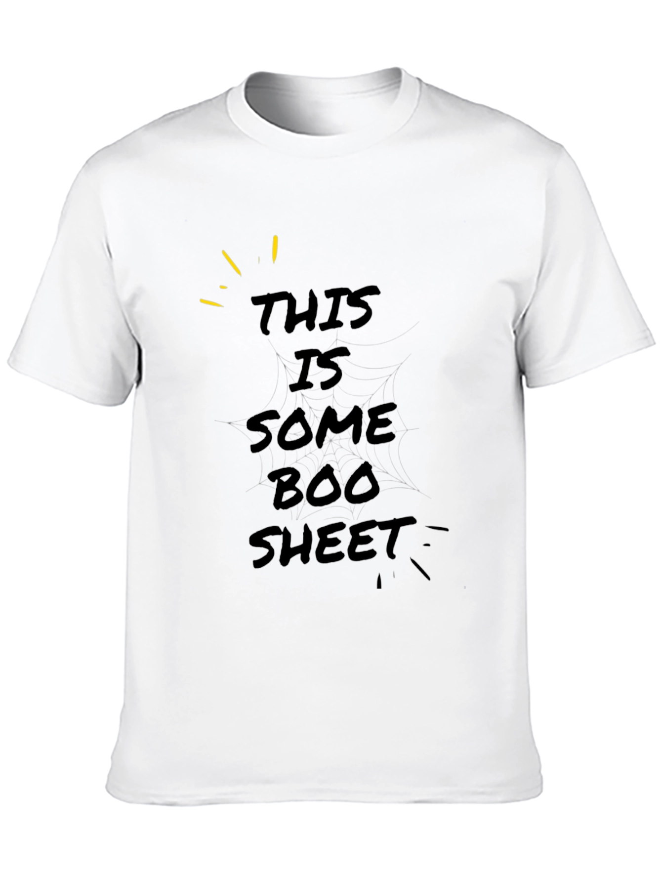 Black Boo Sheet Graphic T-Shirt view 10