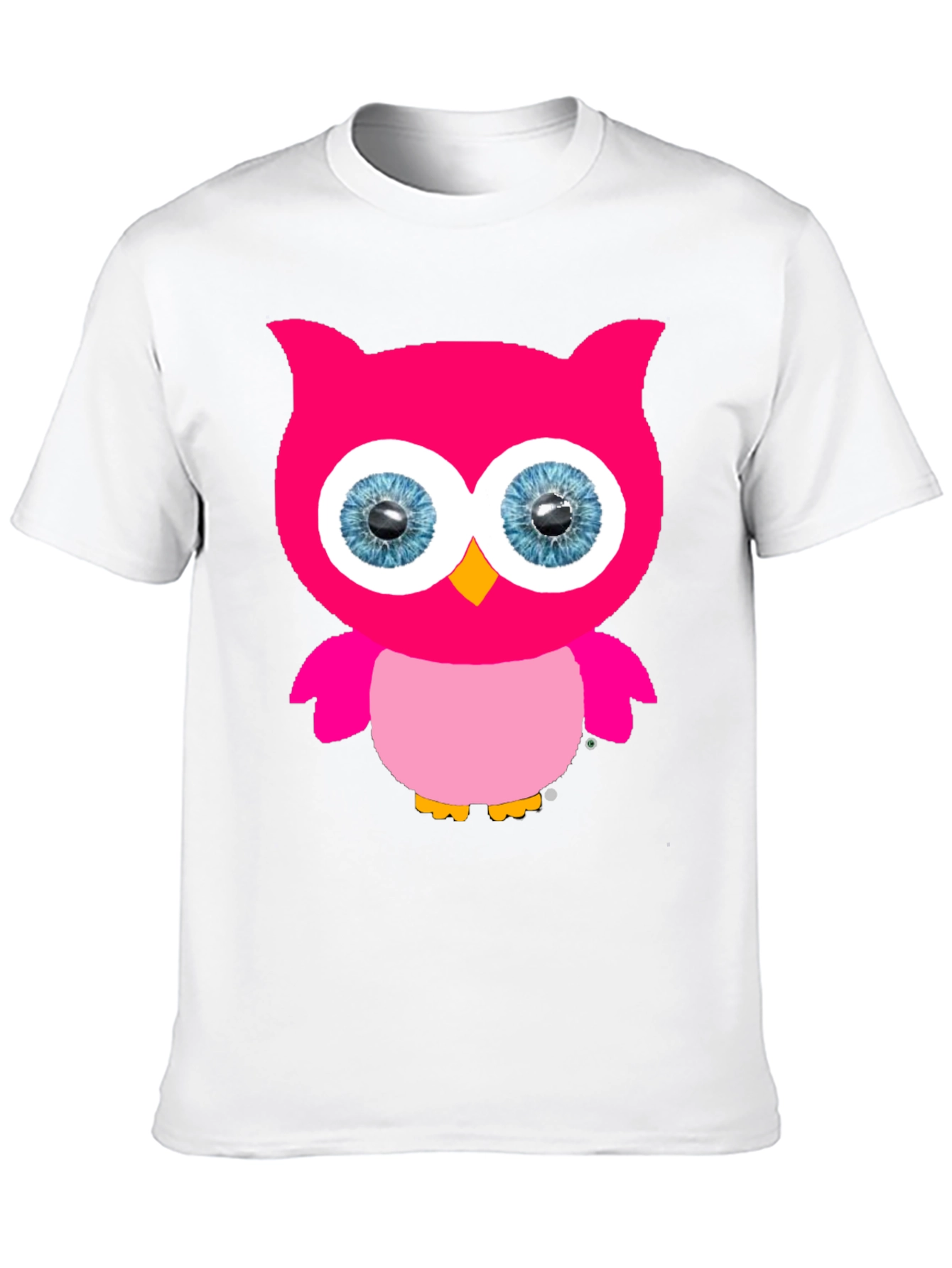 Black Owl Graphic Print Crew Neck T-Shirt view 10