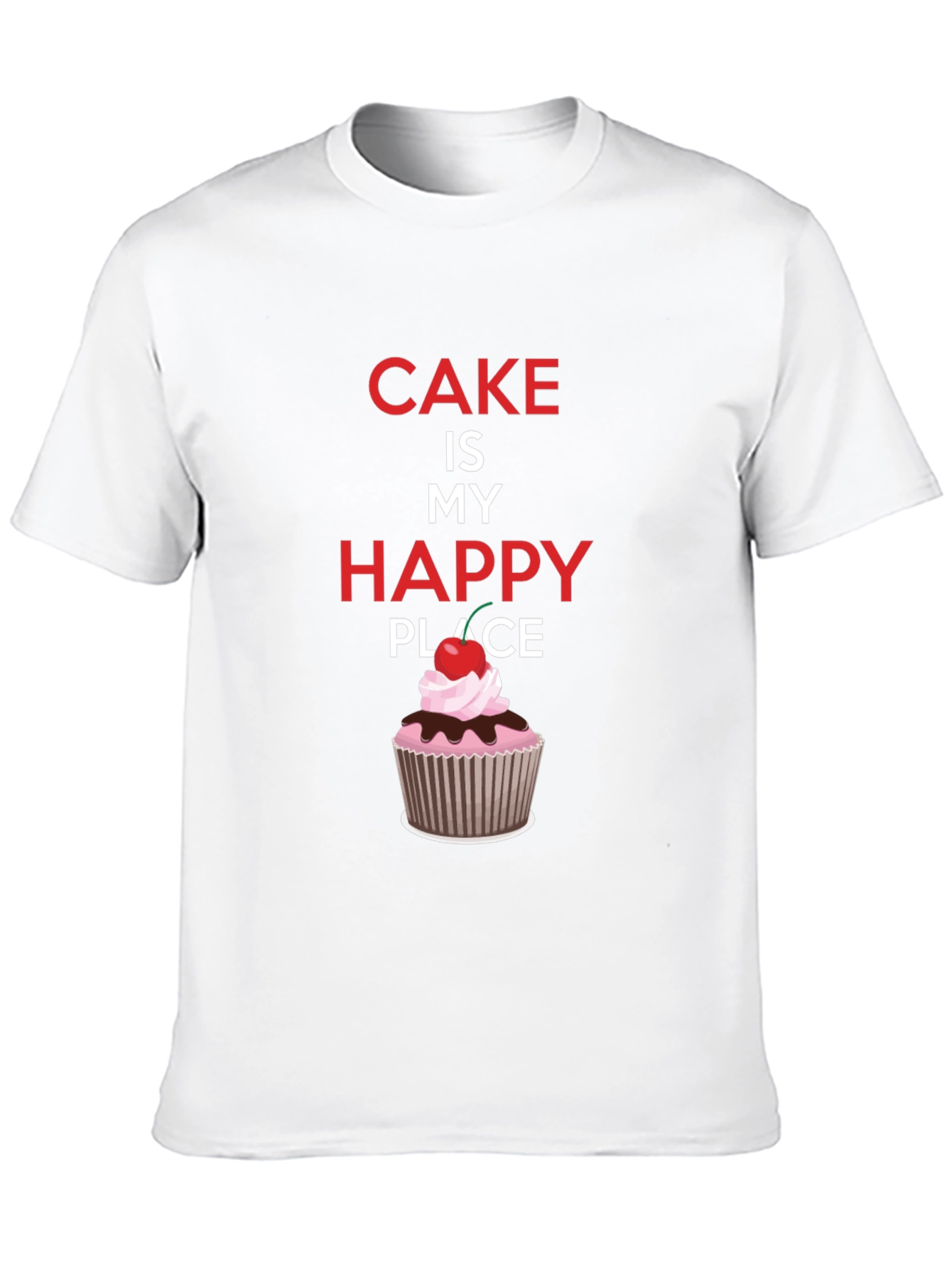 Black Cake Is My Happy Place Graphic Tee view 10