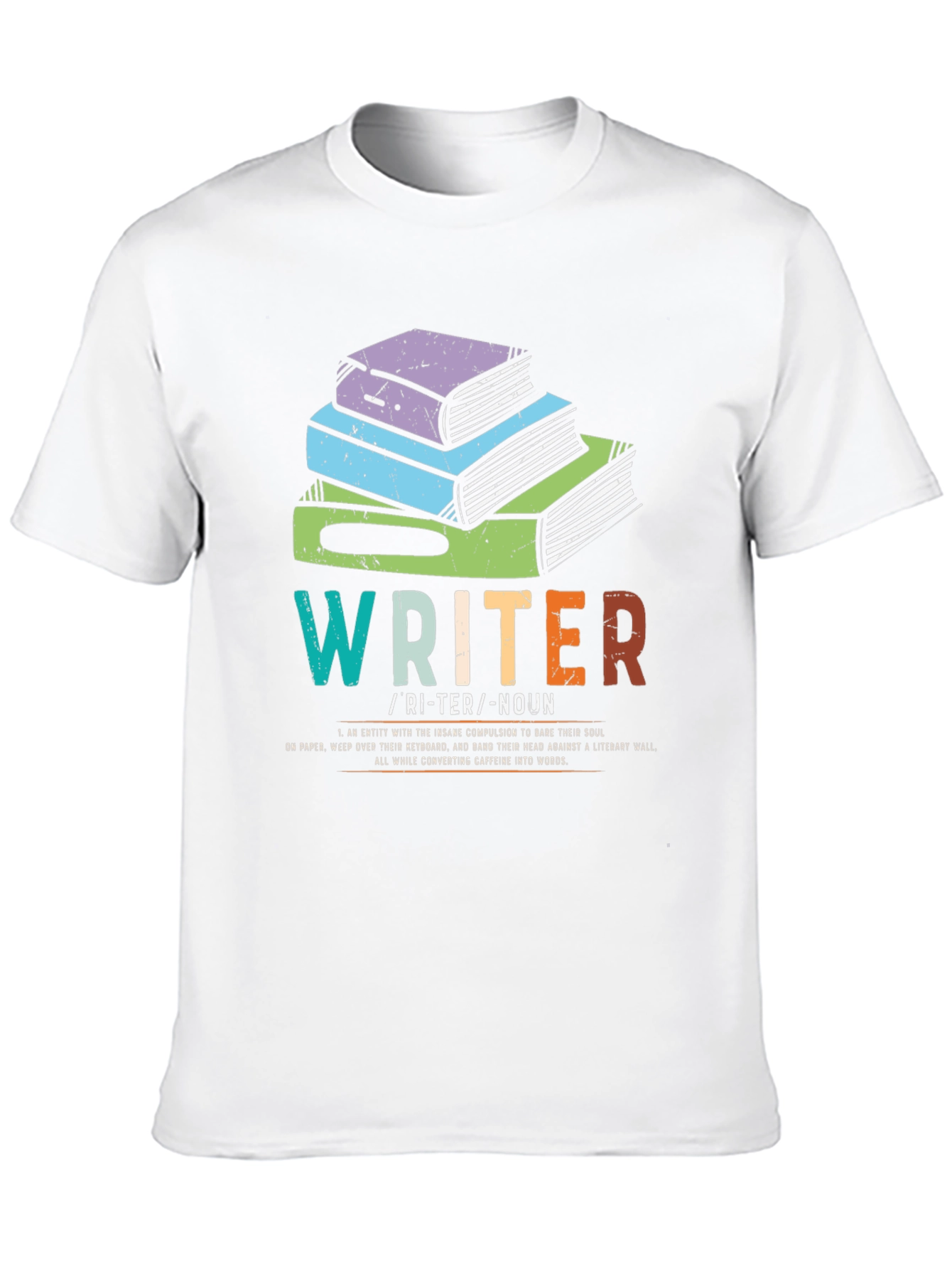 Black Writer Definition T-Shirt - Book Lover Apparel view 10