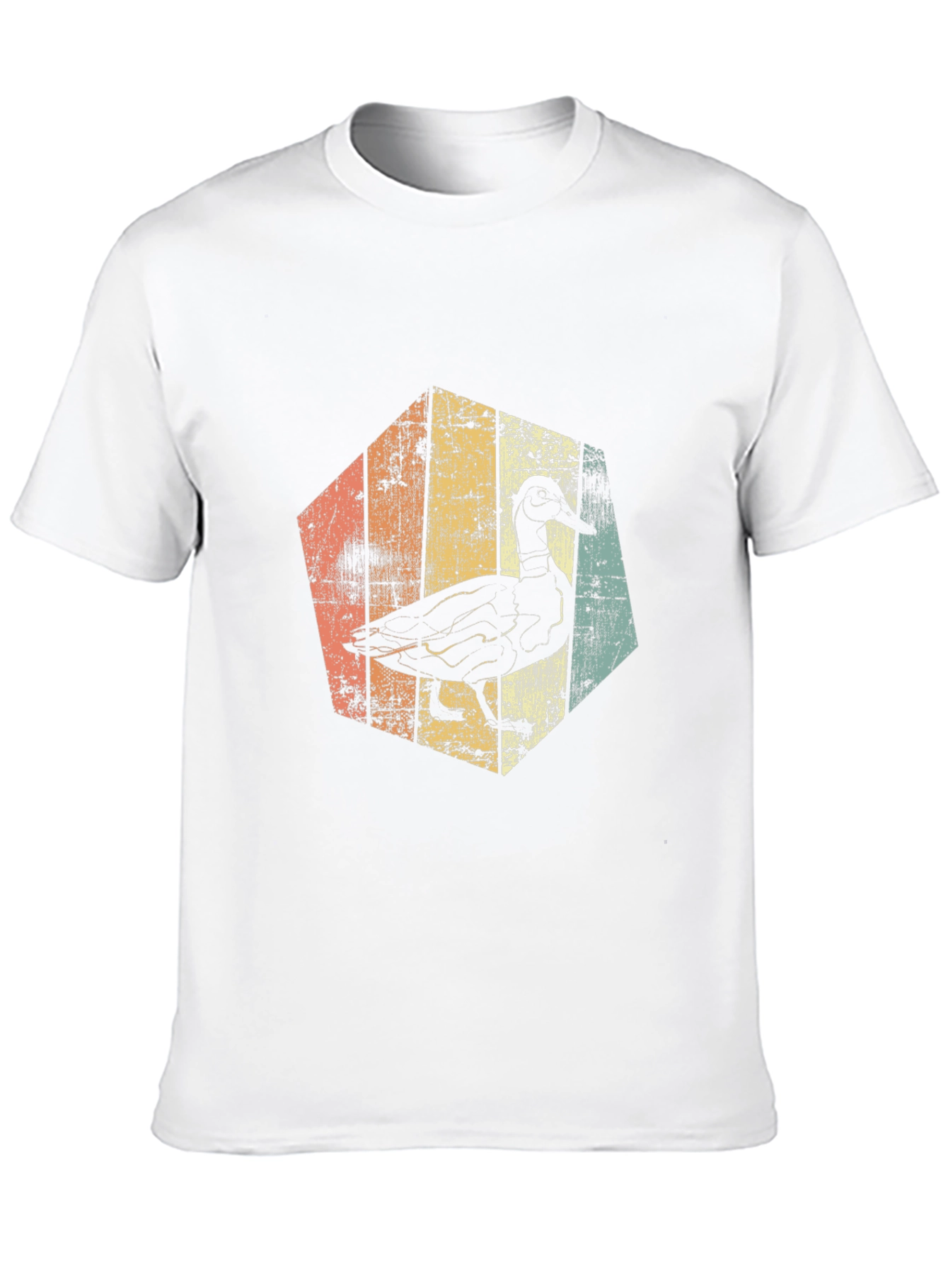 Black Vintage Duck Graphic Tee view 10