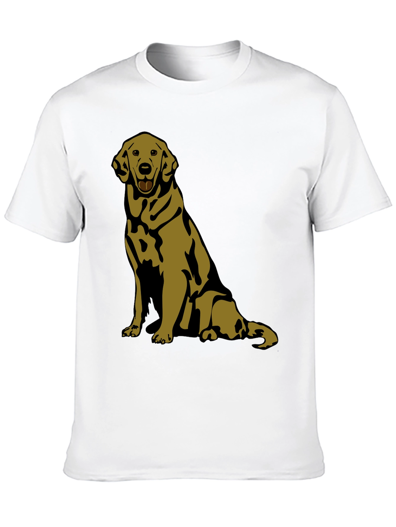 Black Dog Graphic Tee - Labrador Retriever Design view 10