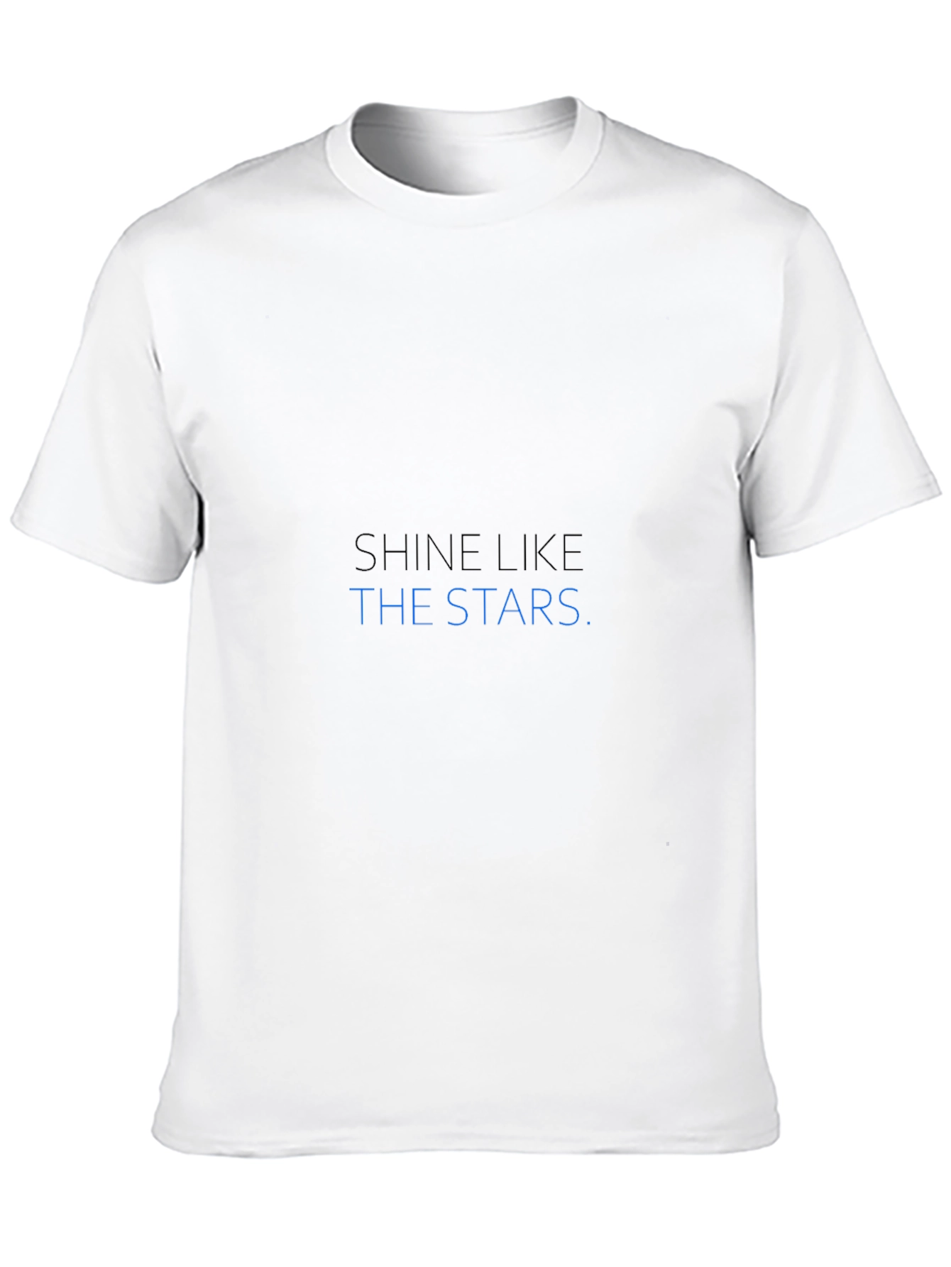 Black Shine Like The Stars Black Graphic T-Shirt view 10
