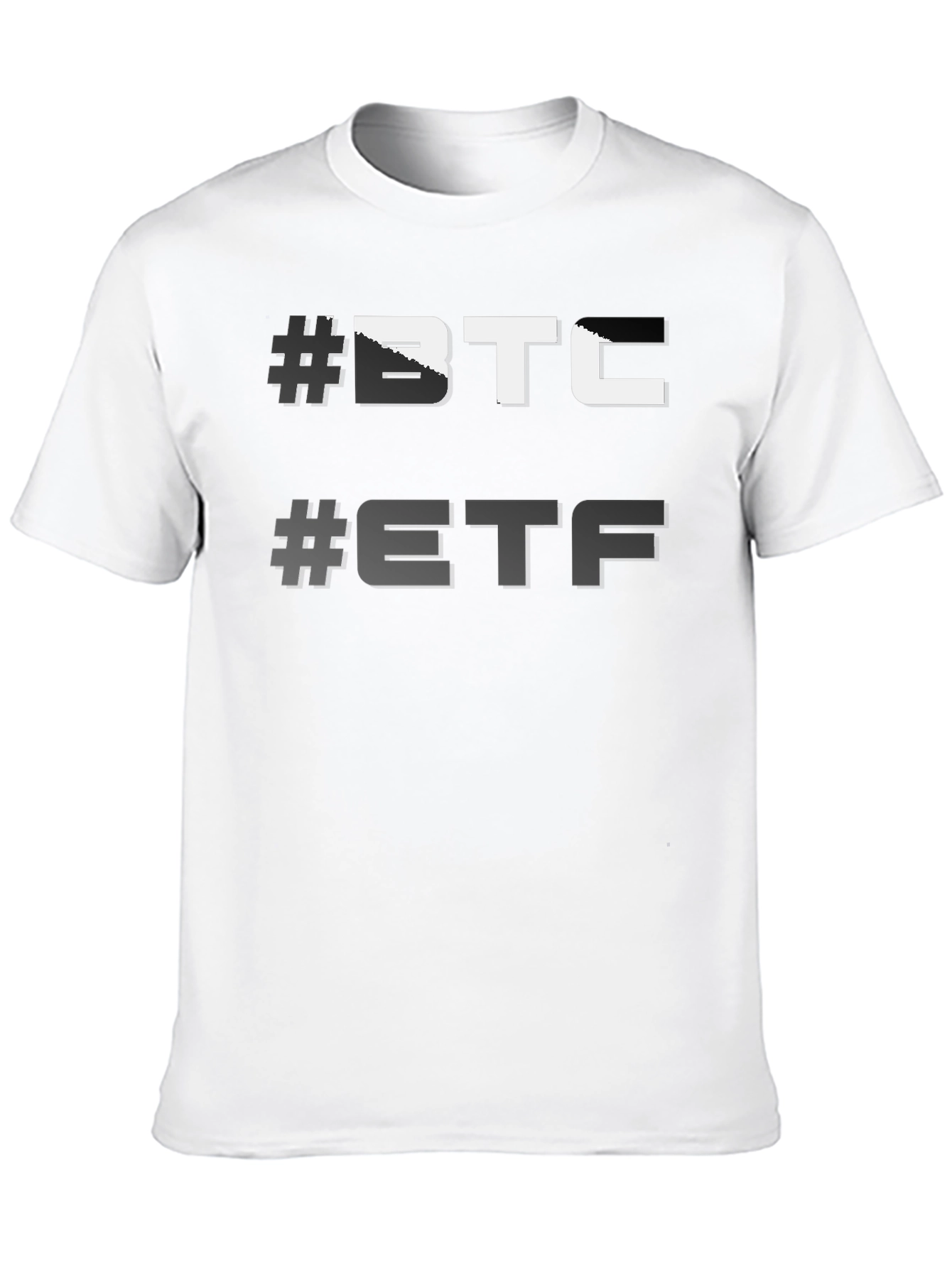 Black Crypto Investor T-Shirt - #BTC #ETF view 10