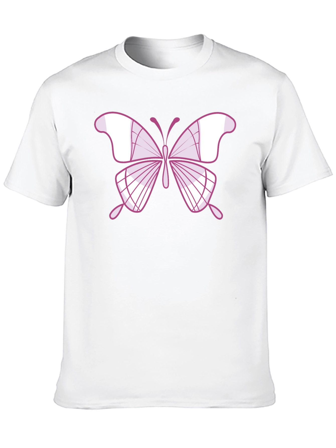 Black Butterfly Graphic Tee - Stylish Men's Black T-Shirt view 10