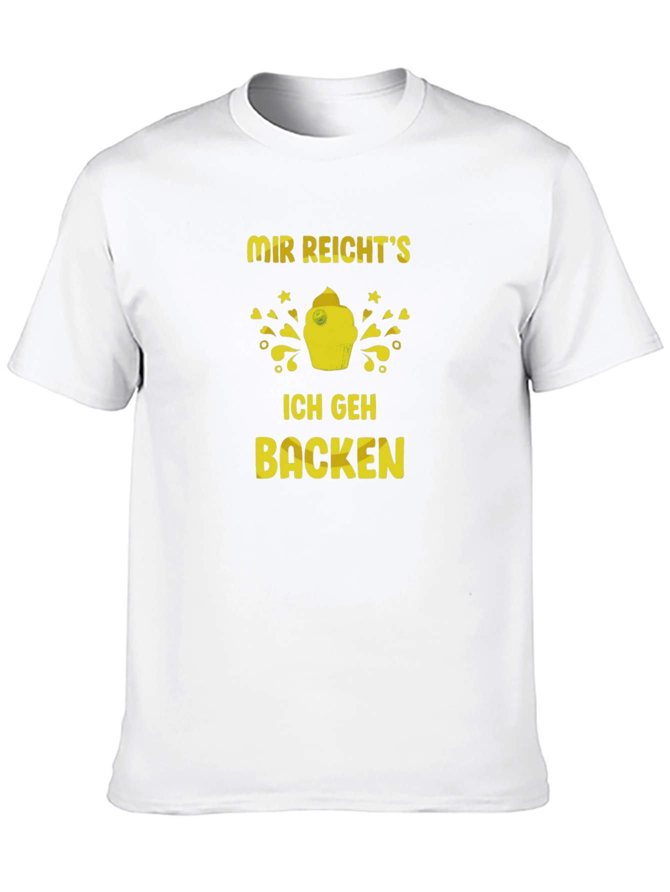 Black Baking T-Shirt: Mir Reicht's, Ich Geh Backen view 10