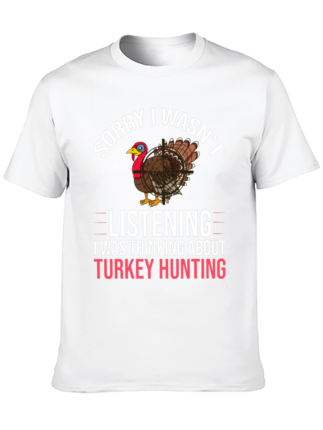 Black Turkey Hunting Graphic T-Shirt view 10