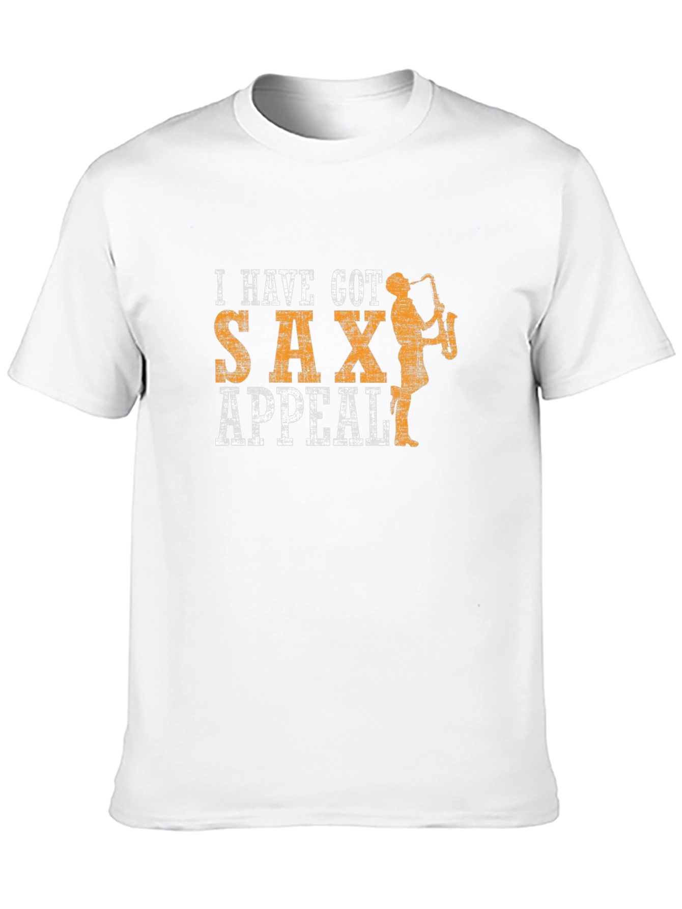Black I Have Got Sax Appeal Black Graphic T-Shirt view 10
