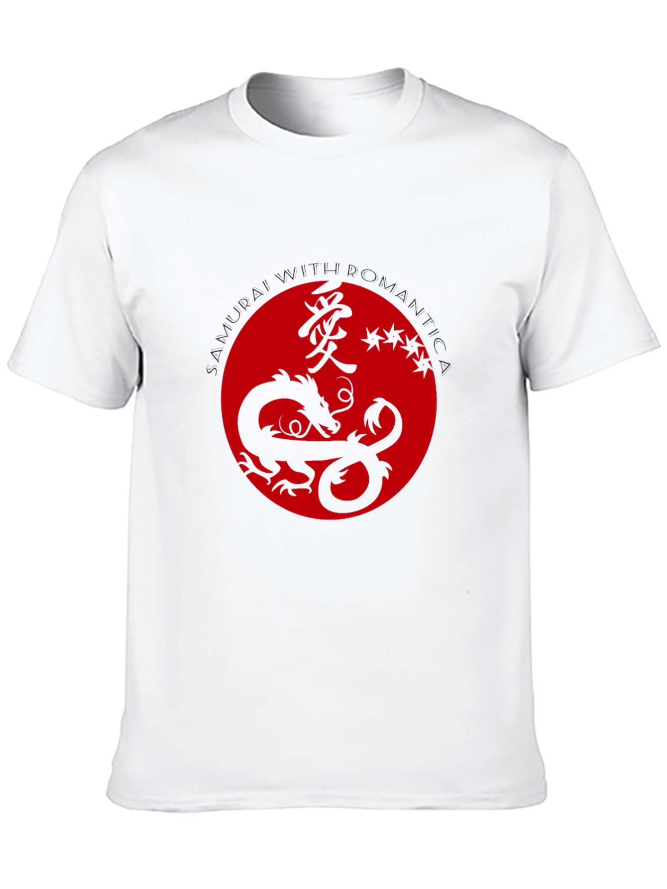 Black Dragon Kanji Graphic Tee - Black T-Shirt view 10