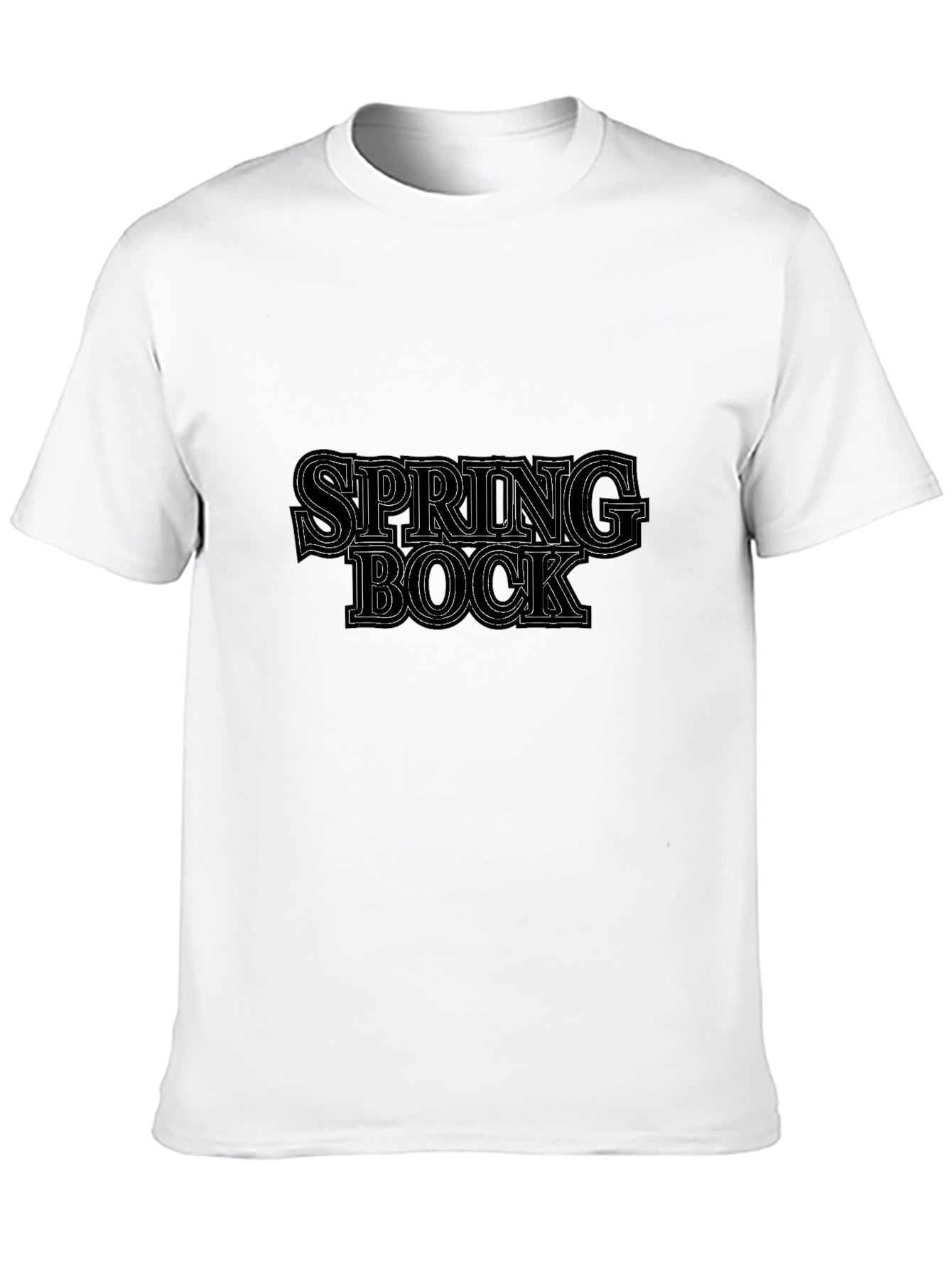 Black Spring Bock Graphic T-Shirt - Retro Style view 10