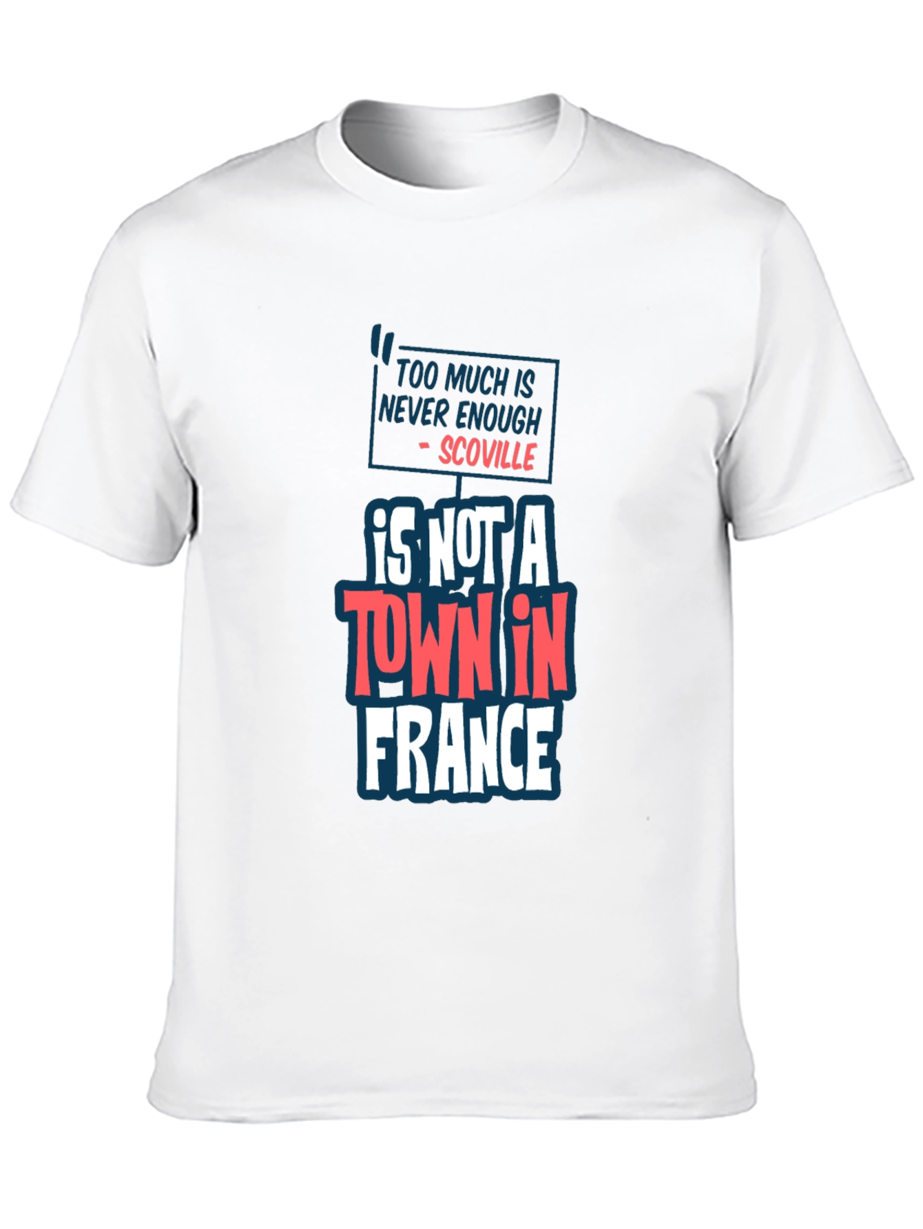 Black Scoville T-Shirt: Too Much Is Never Enough Tee view 10