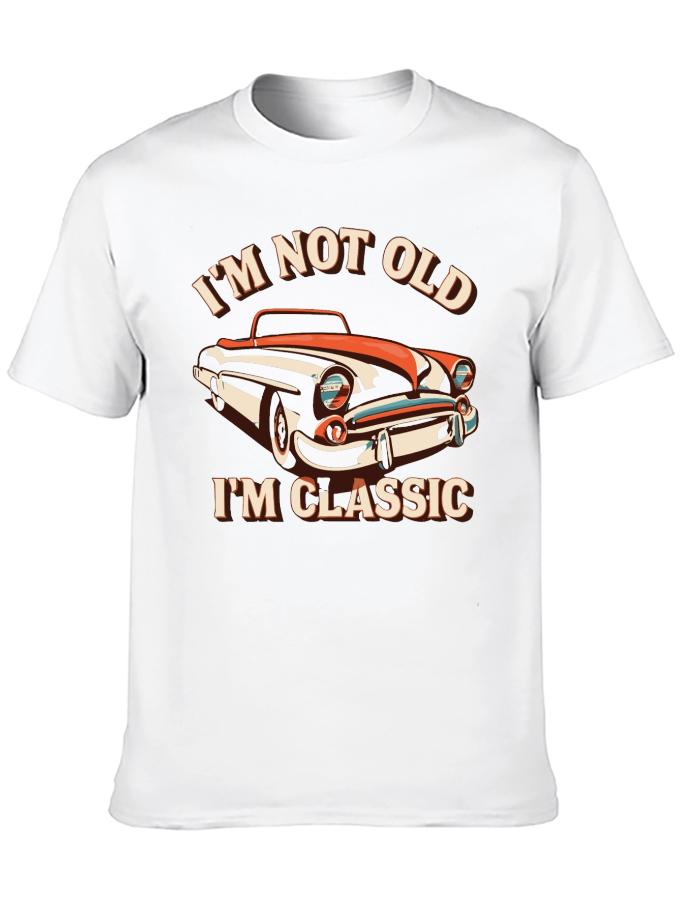 Black I'm Not Old, I'm Classic Car T-Shirt view 10