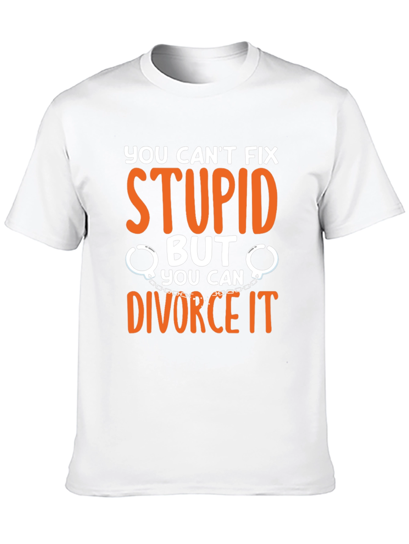 Black Divorce It T-Shirt view 10