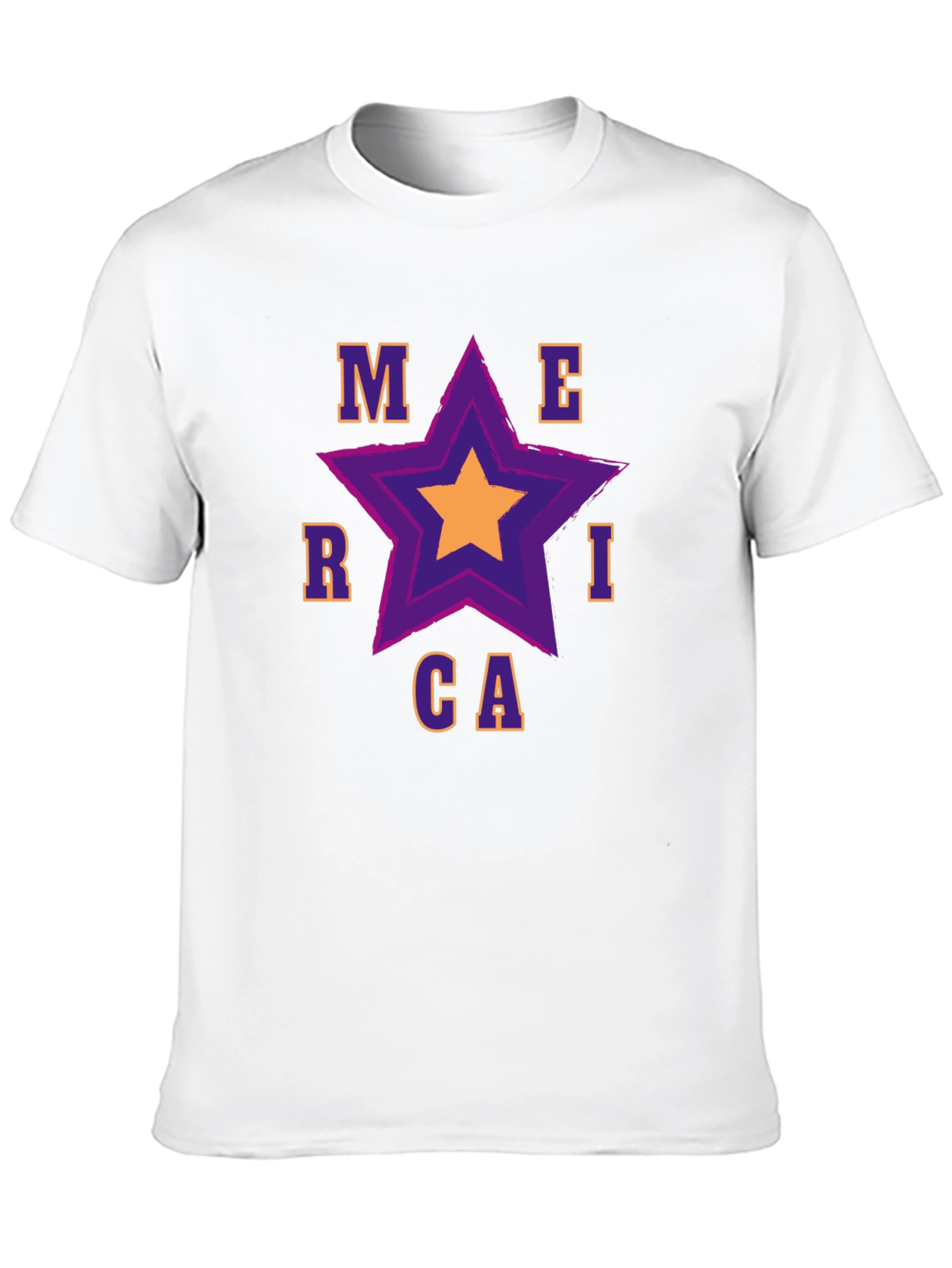 Merica Star Graphic Tee - Patriotic Pride - 10