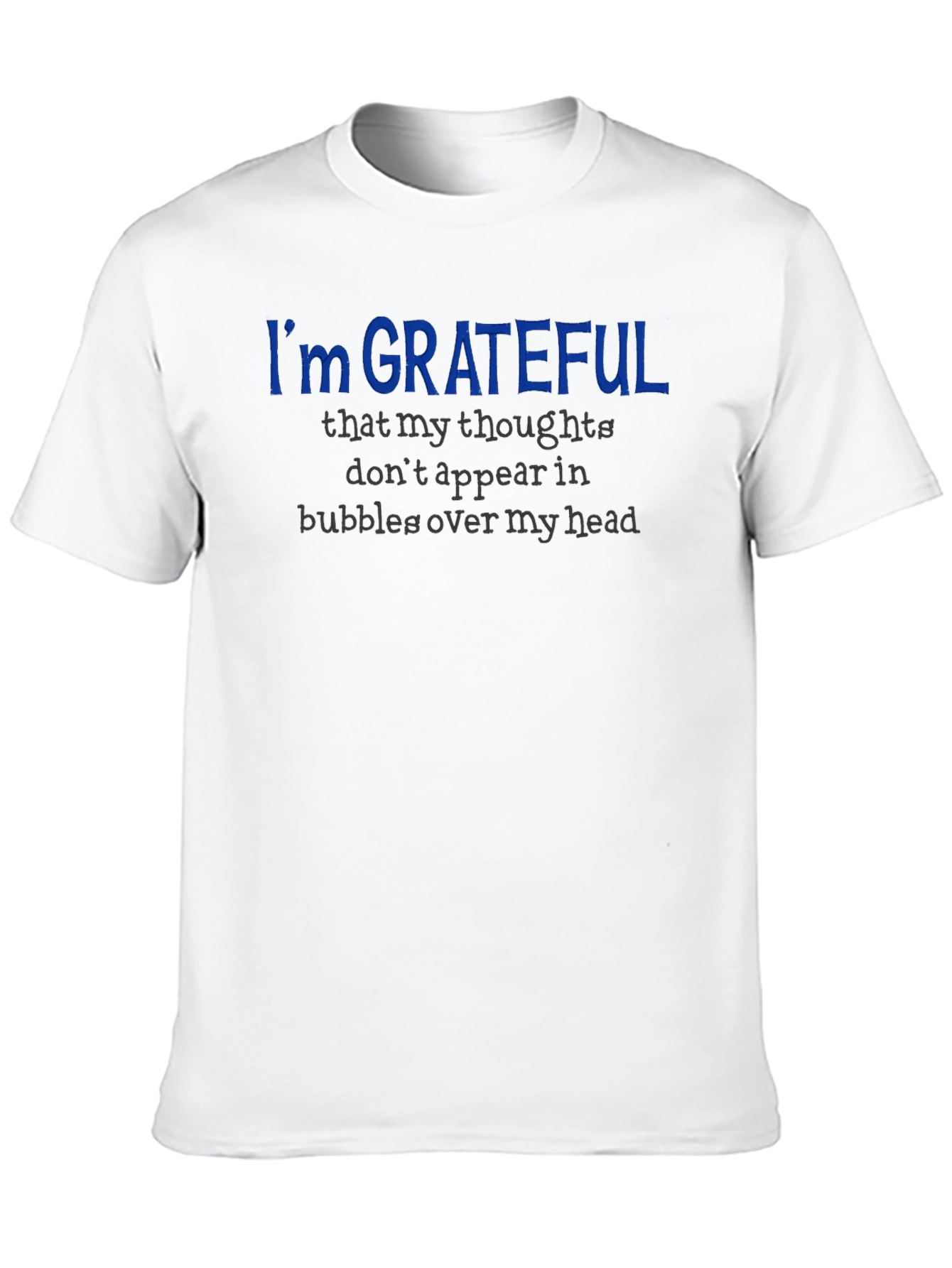 Black Grateful Thought Bubble Graphic Tee view 10