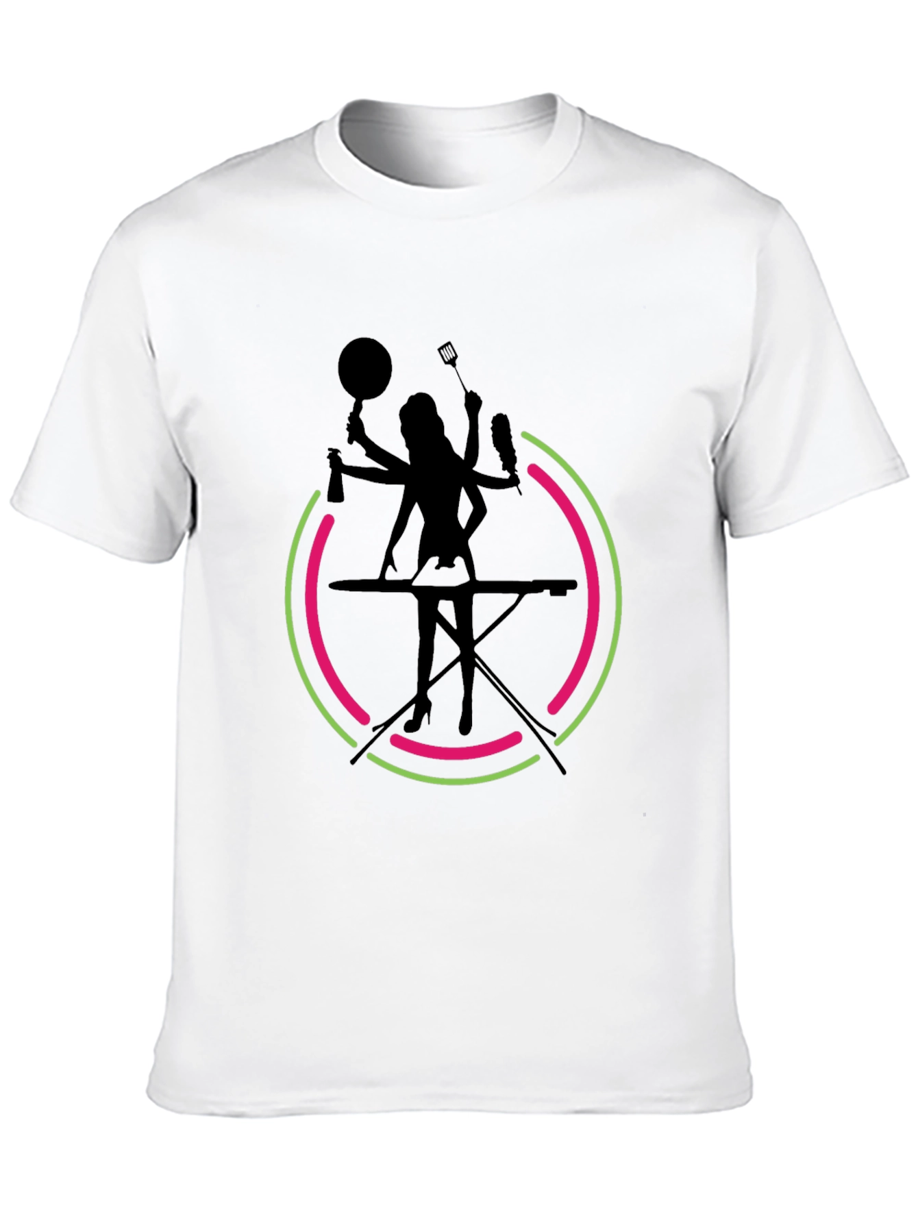 Black Multi-Tasking Diva Graphic Tee - Black T-Shirt view 10