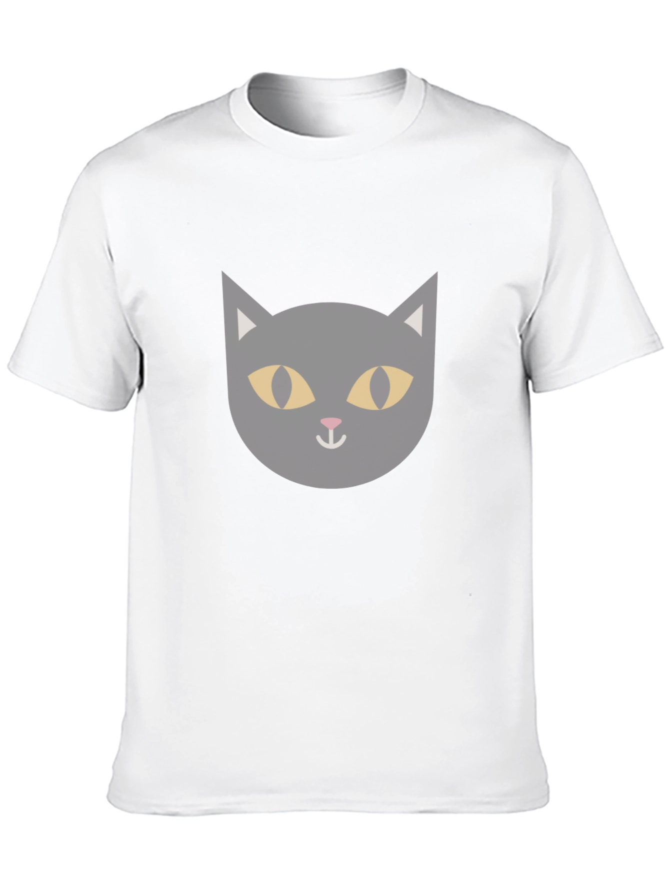 Black Black Cat Graphic Tee - Men's Short Sleeve T-Shirt view 10