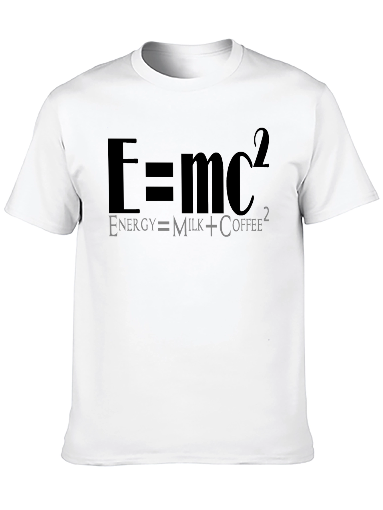 Black Energy = Milk+Coffee T-Shirt view 10