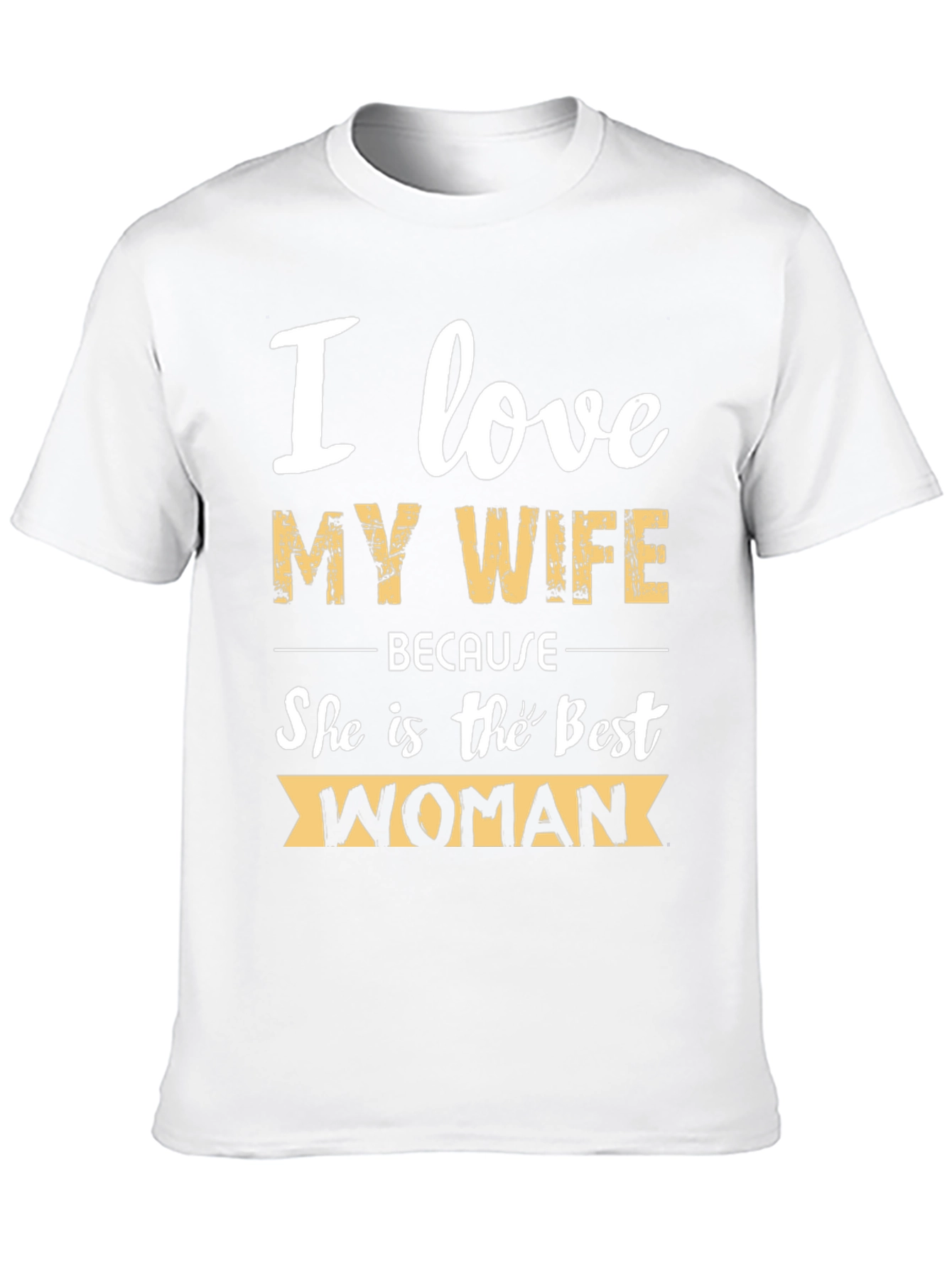 Black I Love My Wife Graphic Tee view 10