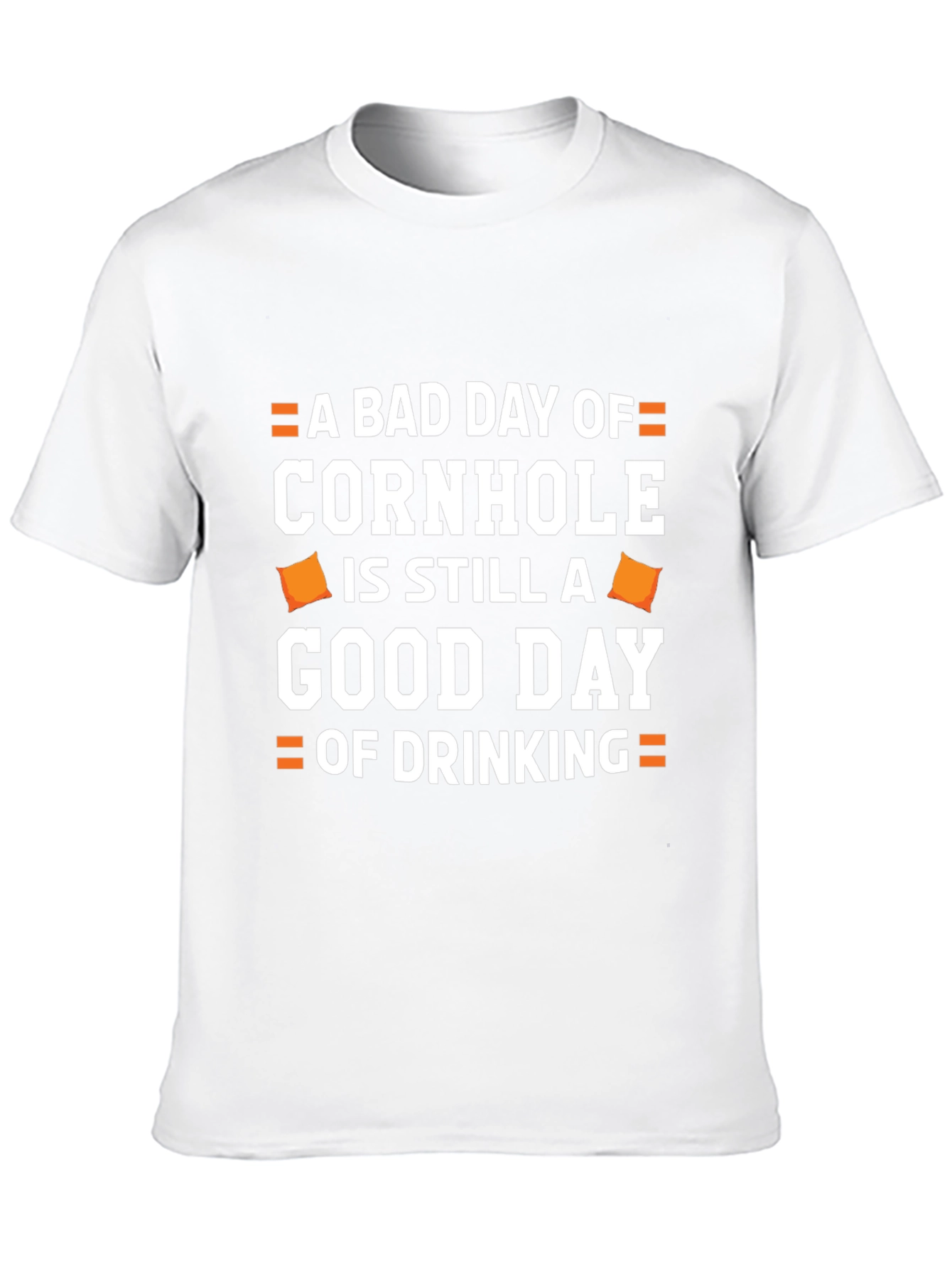 Black Funny Cornhole & Drinking T-Shirt view 10