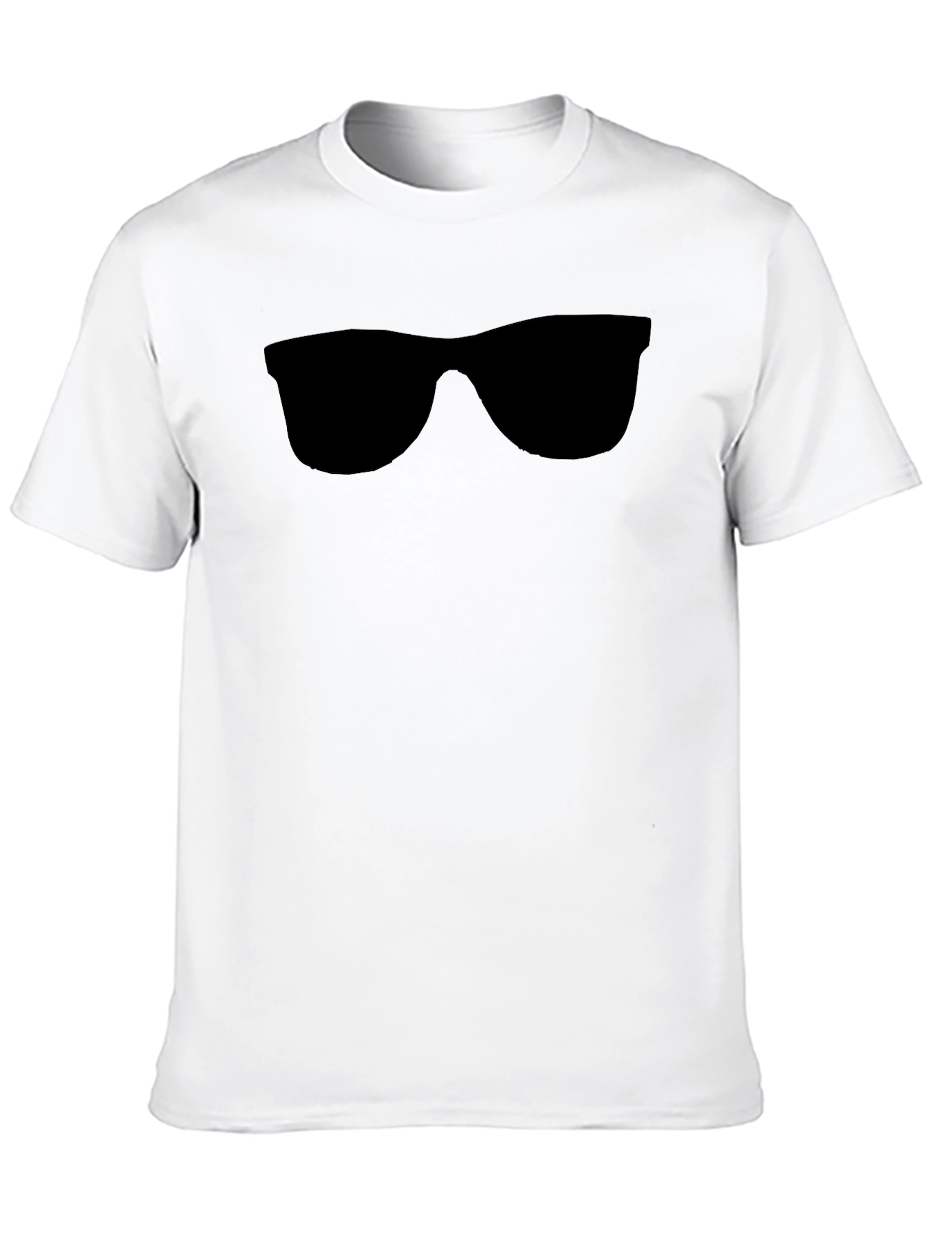 Black Cool Shades Graphic Tee - Black Cotton Comfort view 10