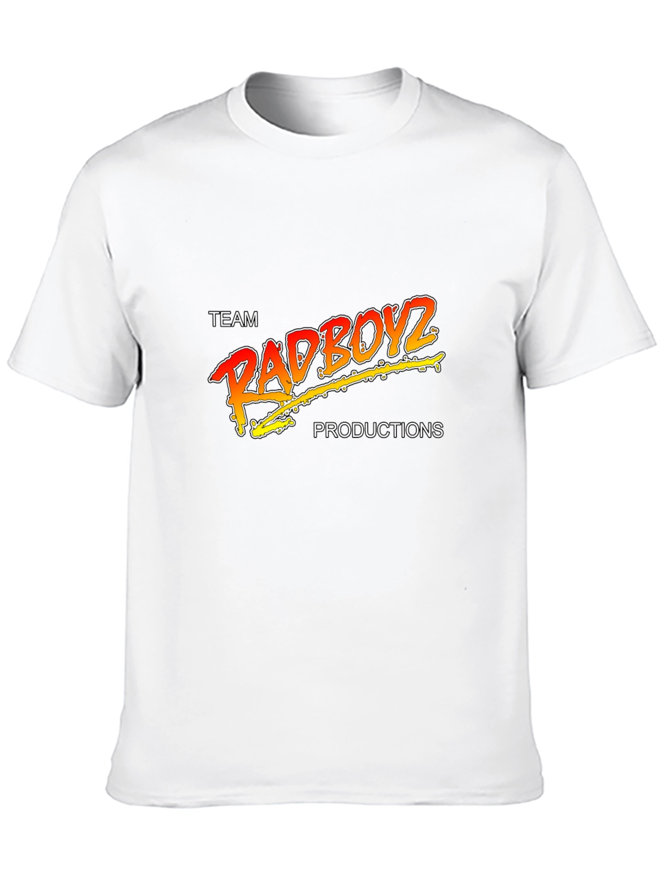 Black Team Radboyz Productions Black T-Shirt view 10