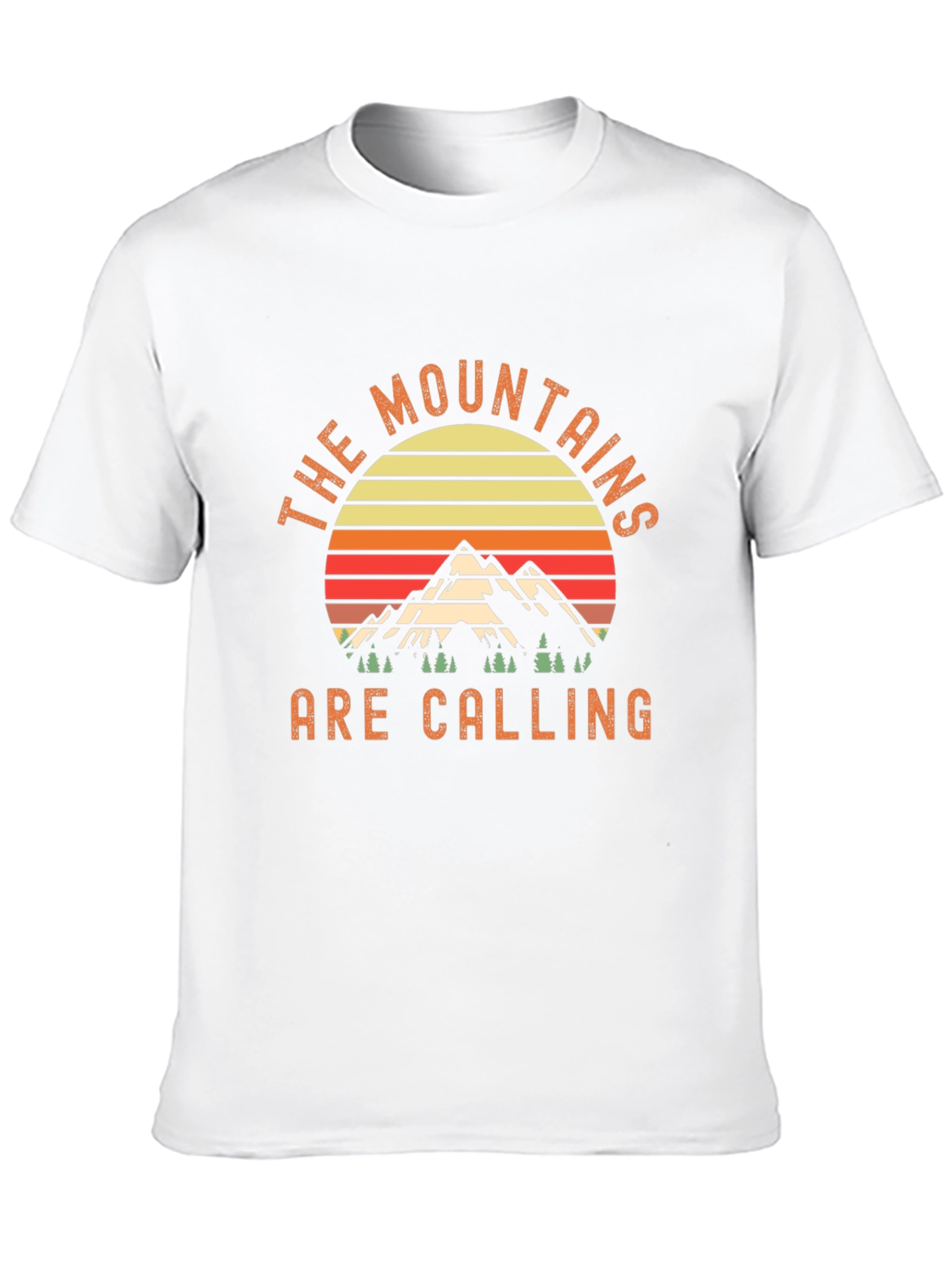 Black Mountains Are Calling Black Graphic Tee view 10