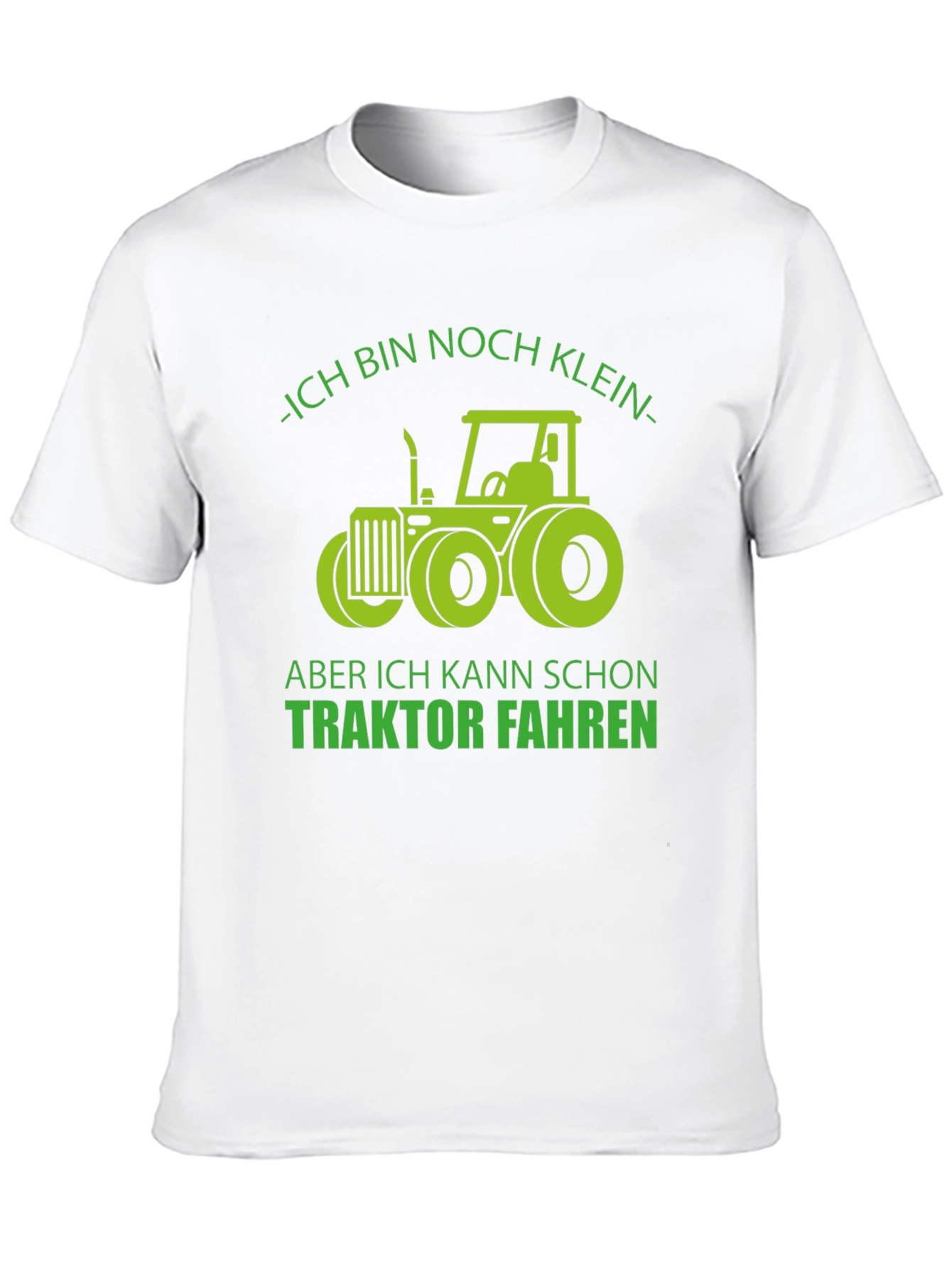 Black Tractor Driver Funny German T-Shirt view 10