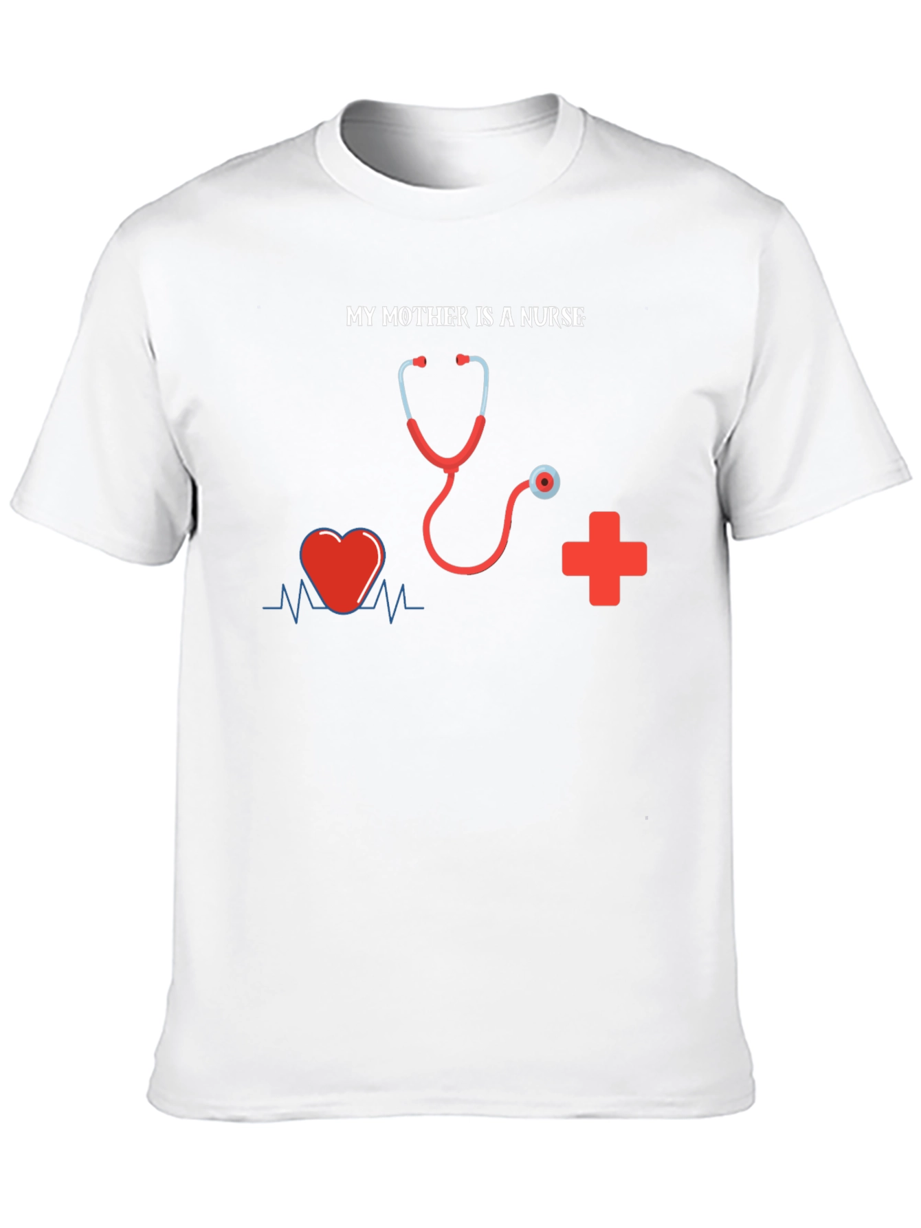 Black My Mother is a Nurse T-Shirt - Medical Hero Apparel view 10