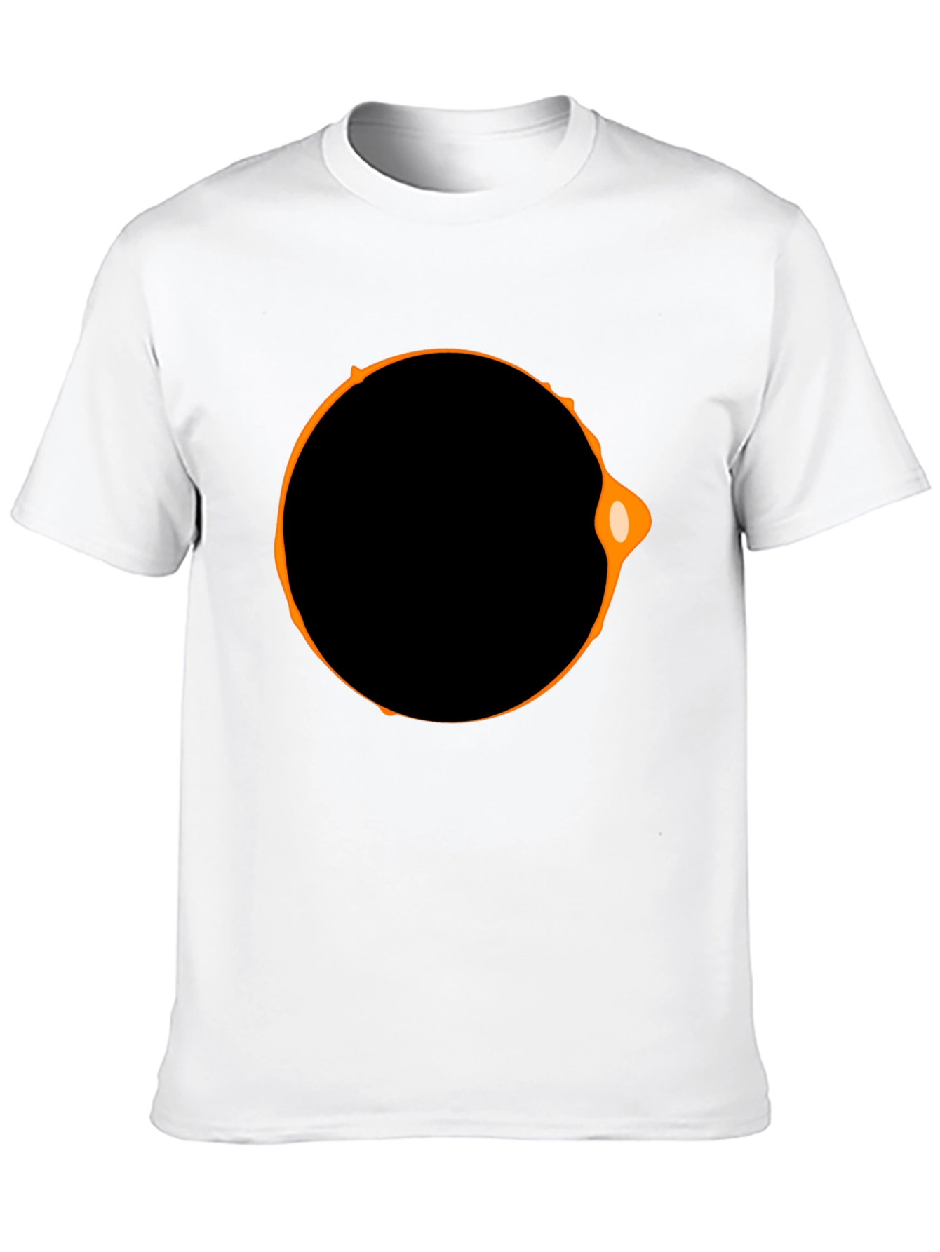 Black Eclipse Graphic Black T-Shirt view 10