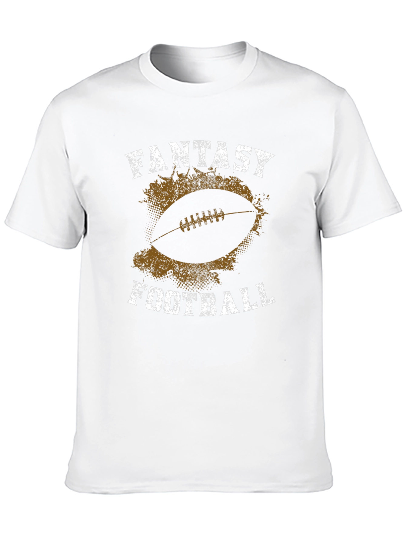 Black Fantasy Football Graphic T-Shirt view 10