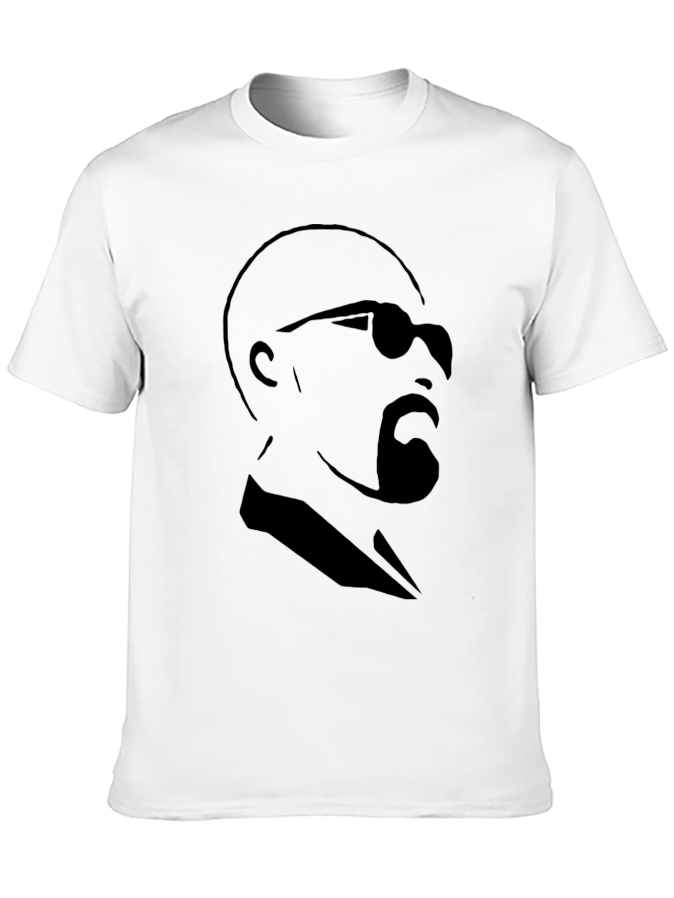 Black Cool Shade Graphic Tee - Mens Black T-Shirt view 10