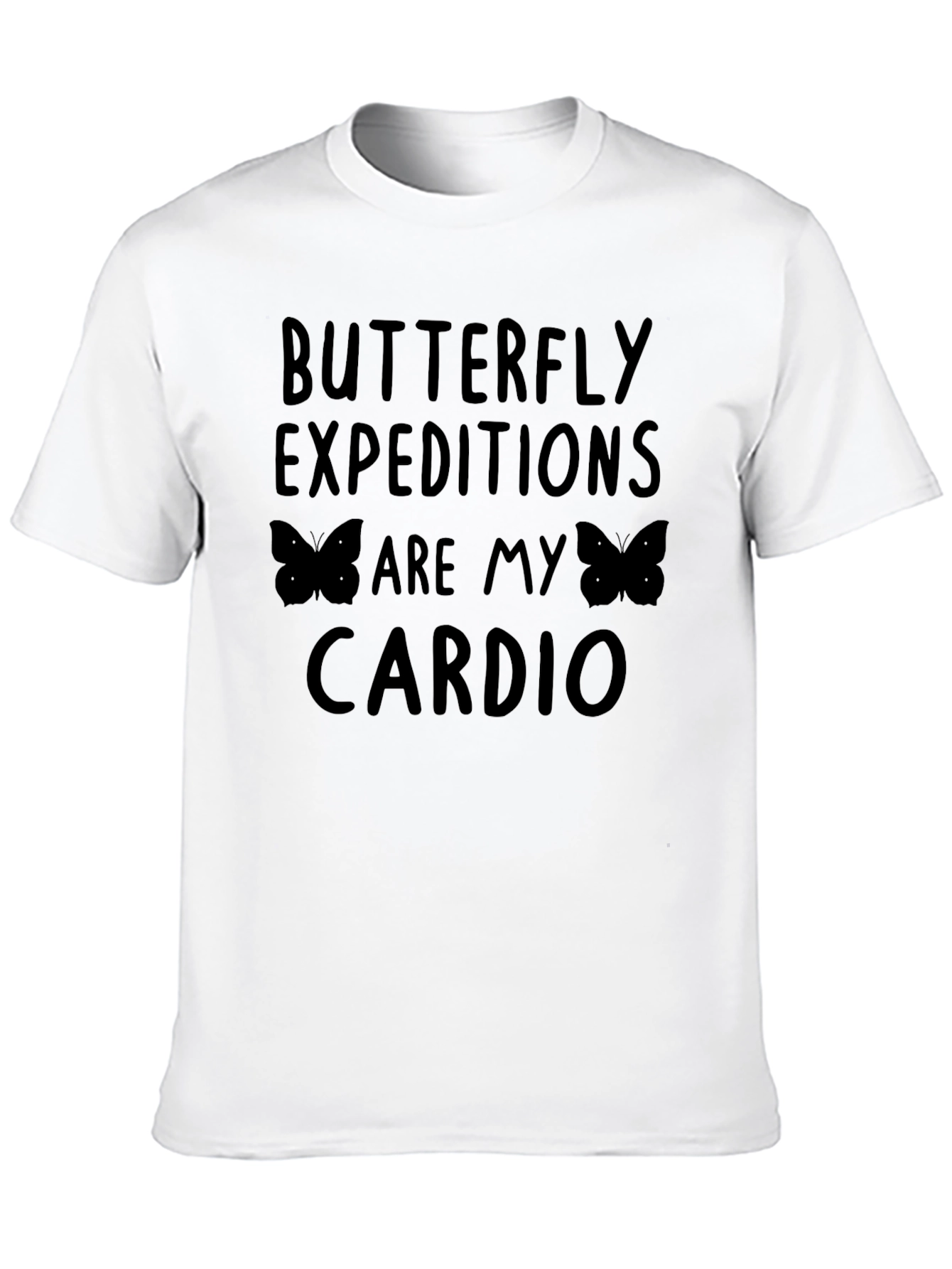 Black Butterfly Expeditions Cardio Graphic T-Shirt view 10