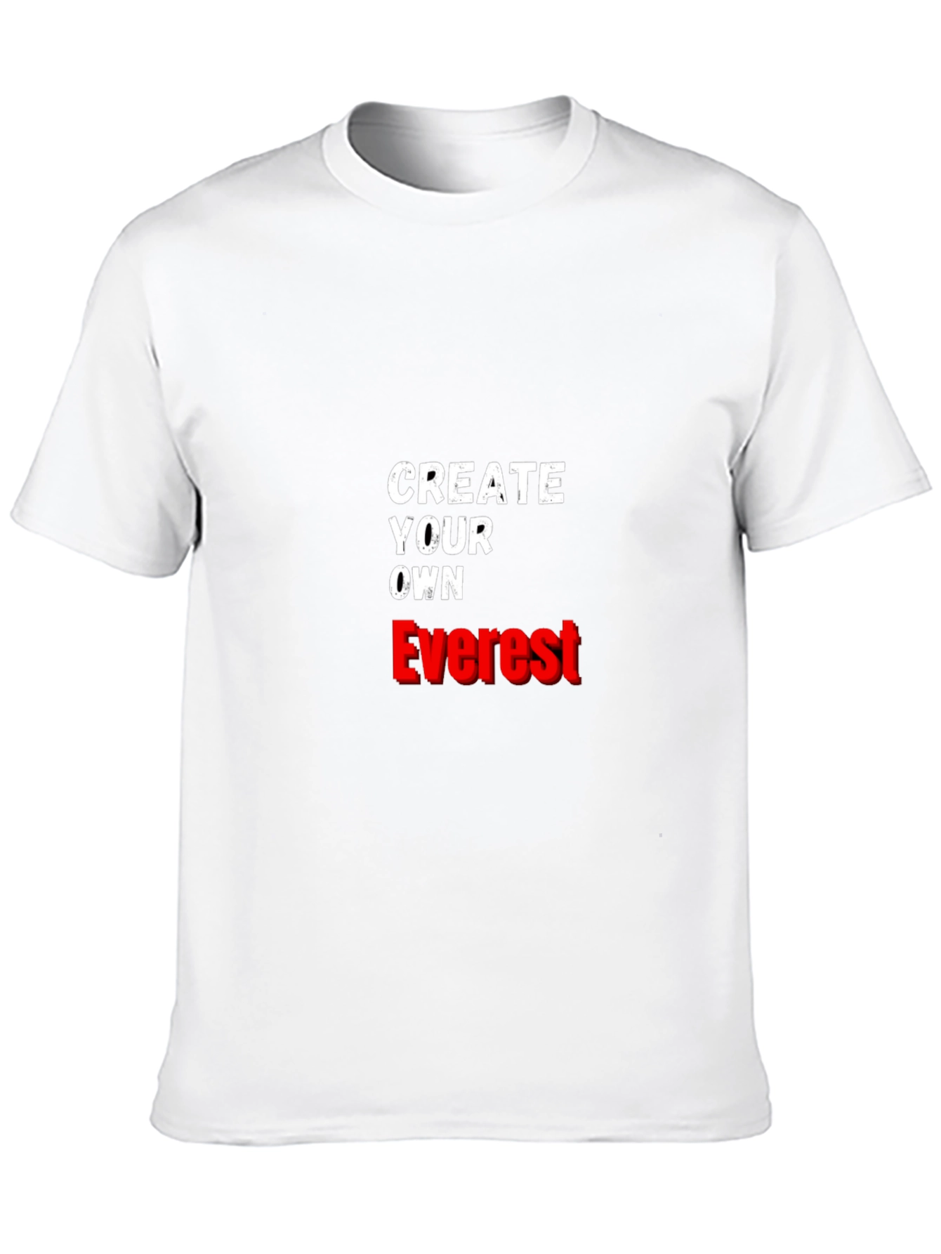 Black Create Your Own Everest Graphic Tee - Black Cotton view 10