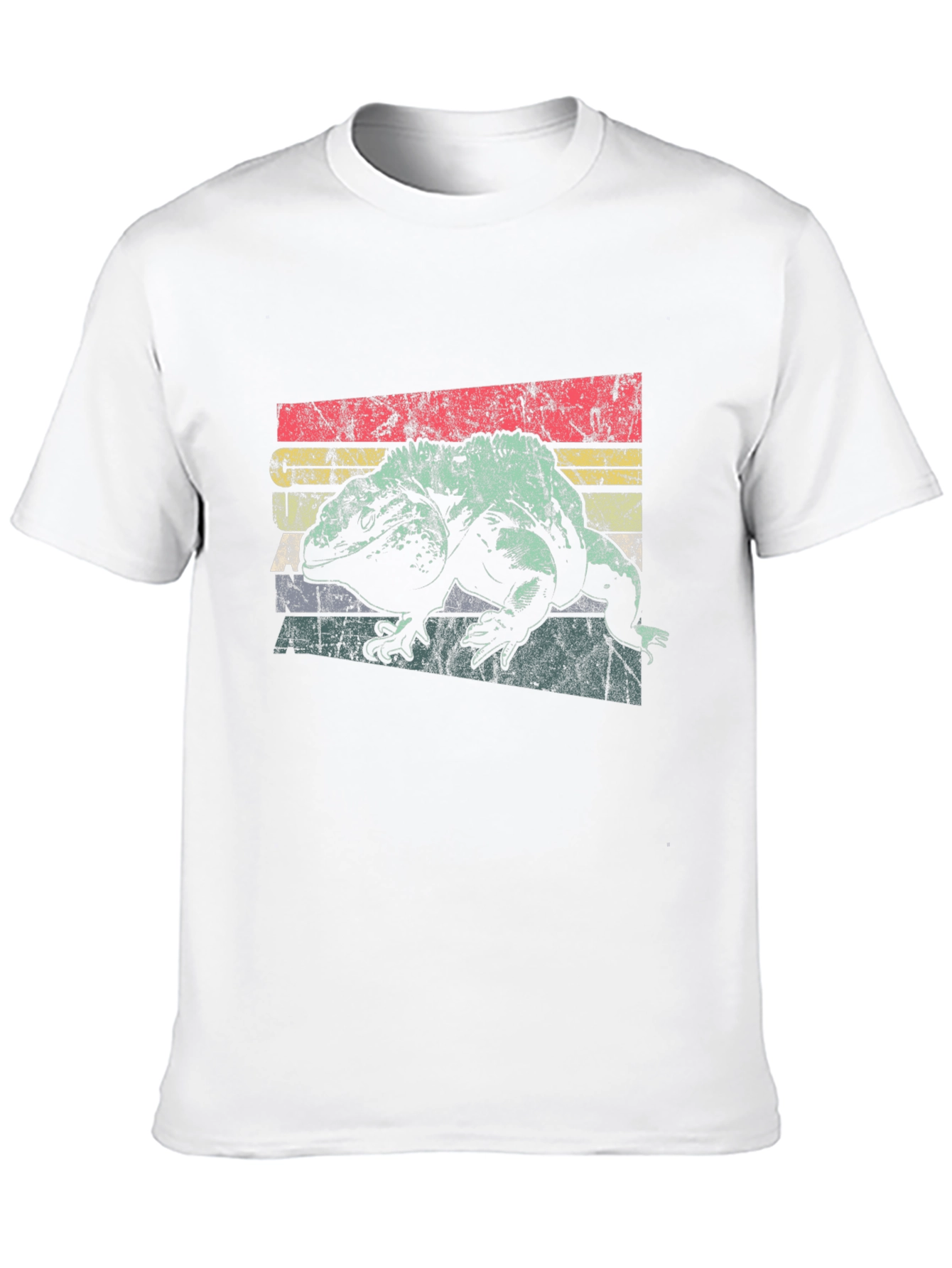 Black Vintage Iguana Graphic T-Shirt - Retro Style view 10