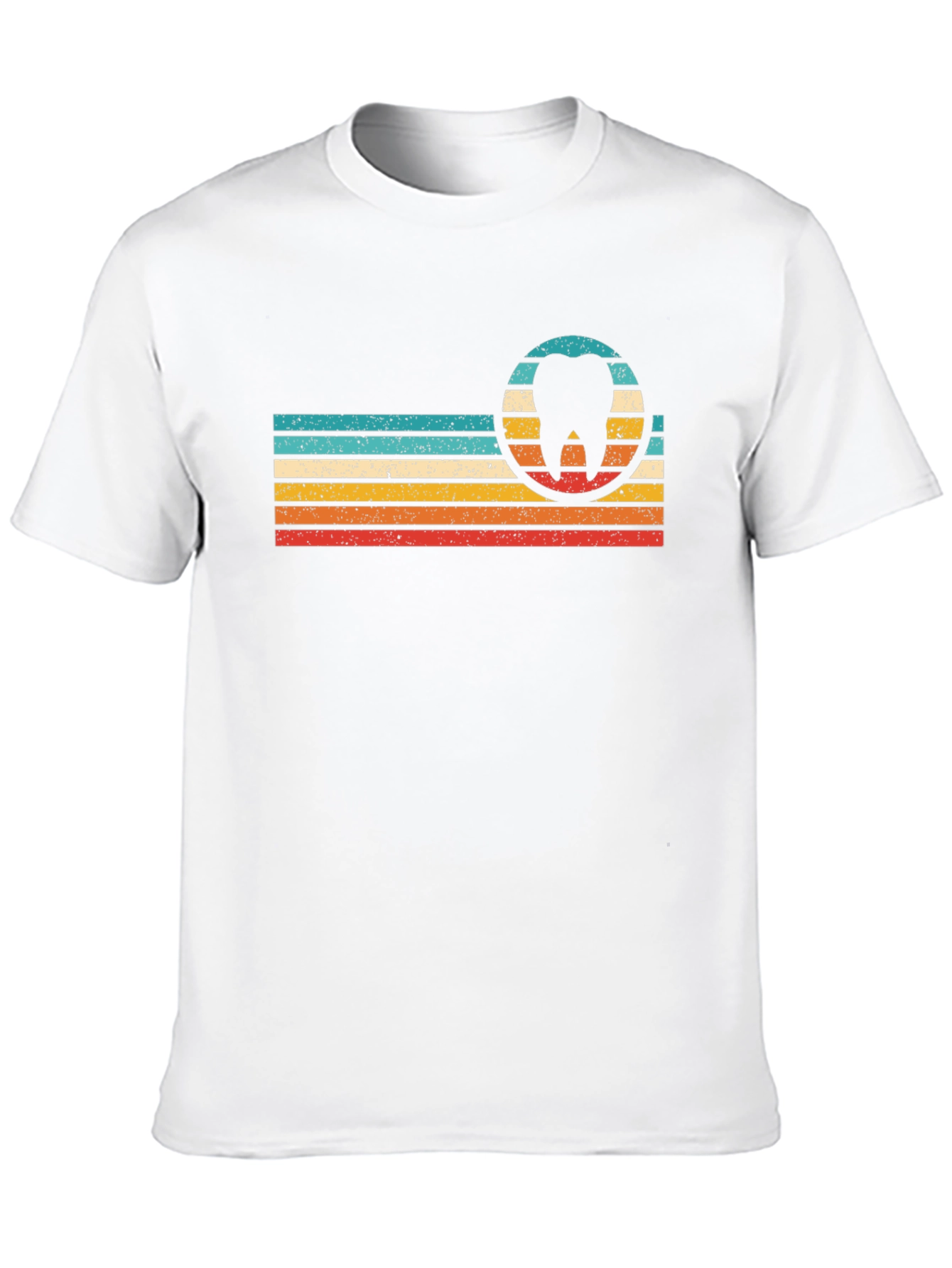 Black Retro Dentist Tooth T-Shirt - Vintage Dental Tee view 10