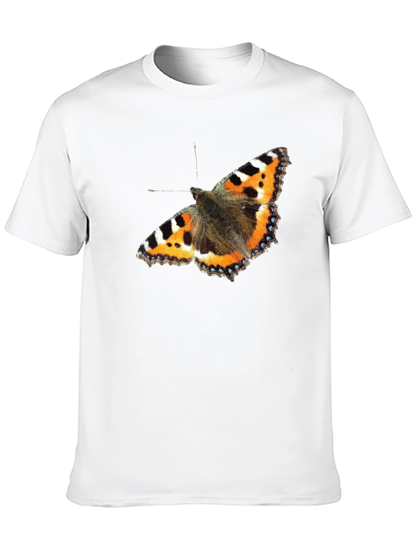 Black Butterfly Graphic Black T-Shirt view 10