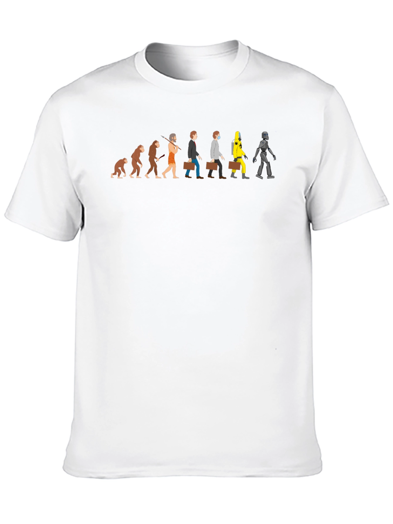 Black Evolution of the Pandemic T-Shirt view 10