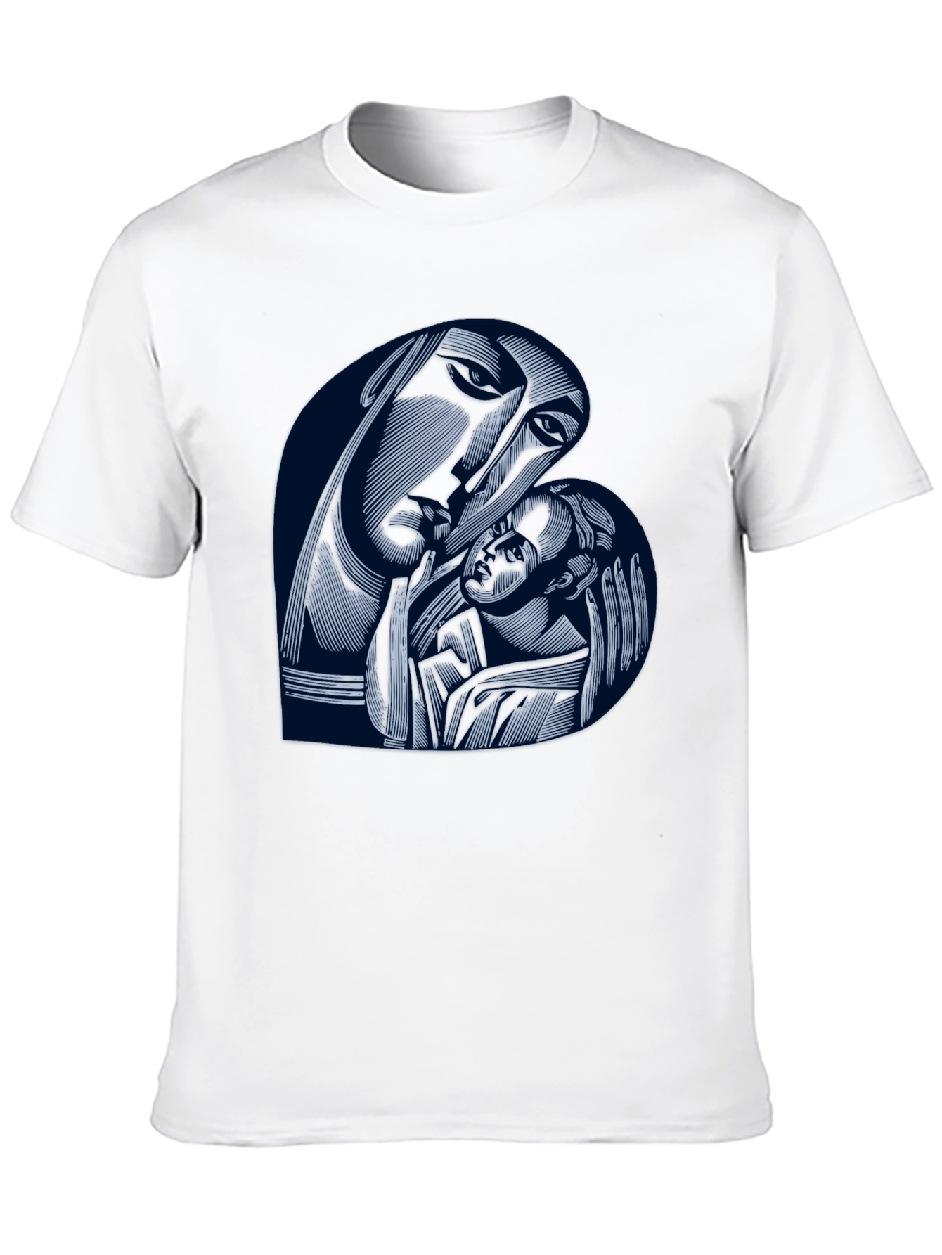 Black Madonna and Child Graphic T-Shirt view 10