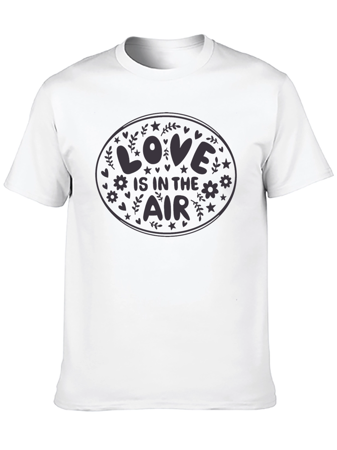 Black Love is in the Air Graphic Tee - Unisex view 10