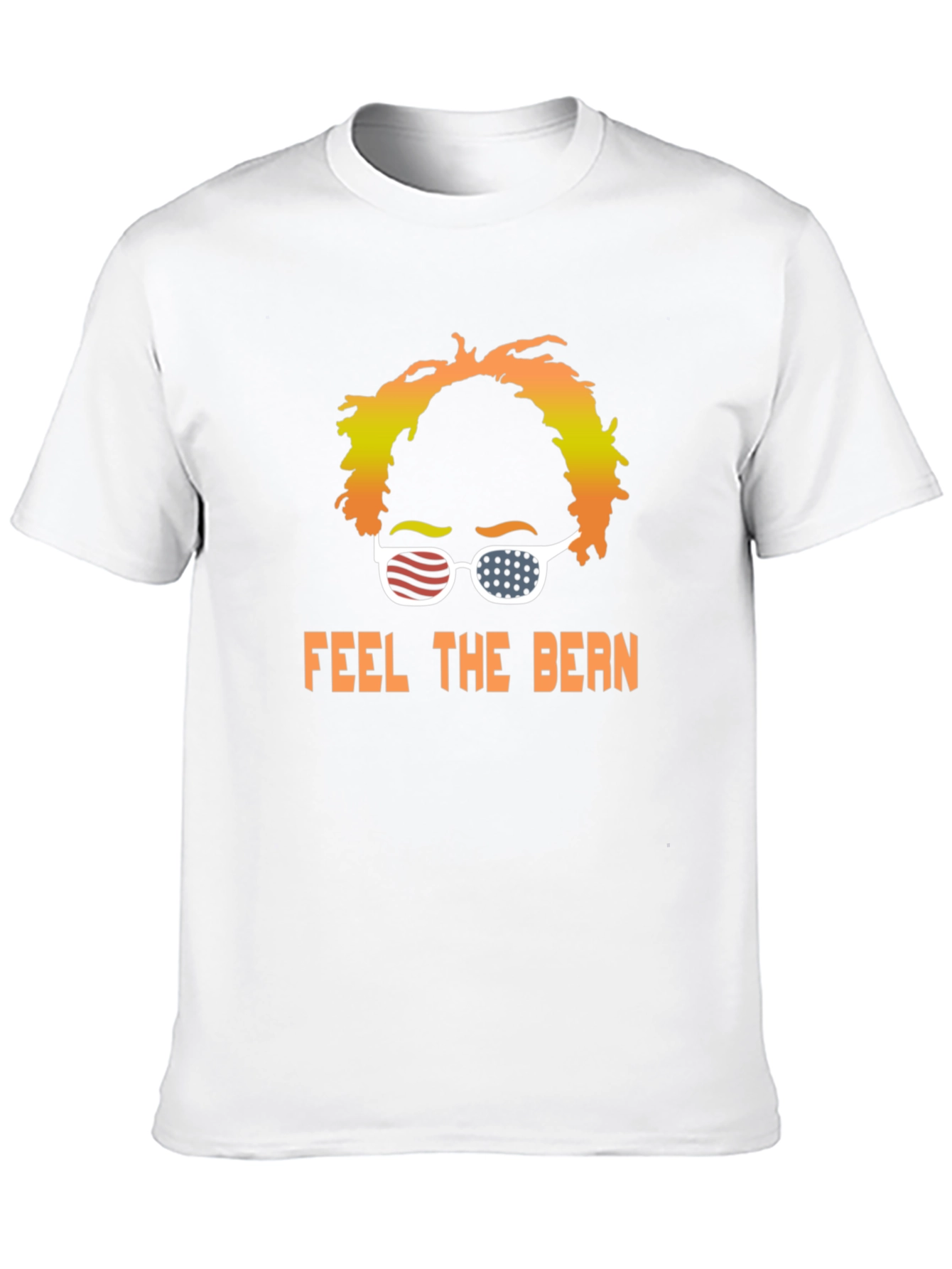 Black Feel the Bern T-Shirt - Political Graphic Tee view 10