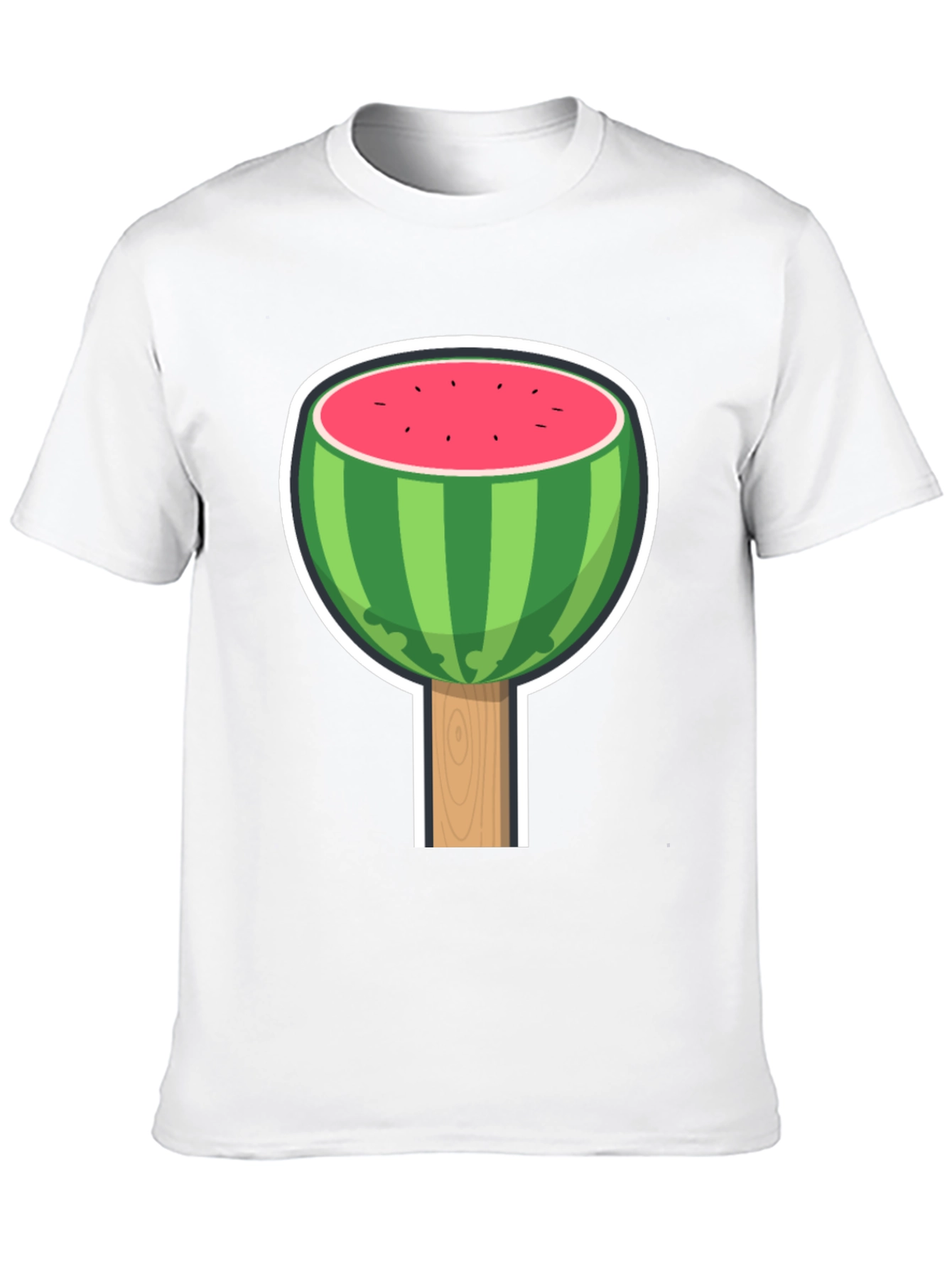 Black Watermelon Lollipop Graphic Tee view 10