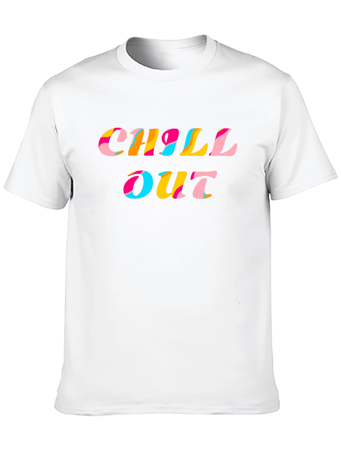 Black Chill Out T-Shirt - Trendy Graphic Tee view 10