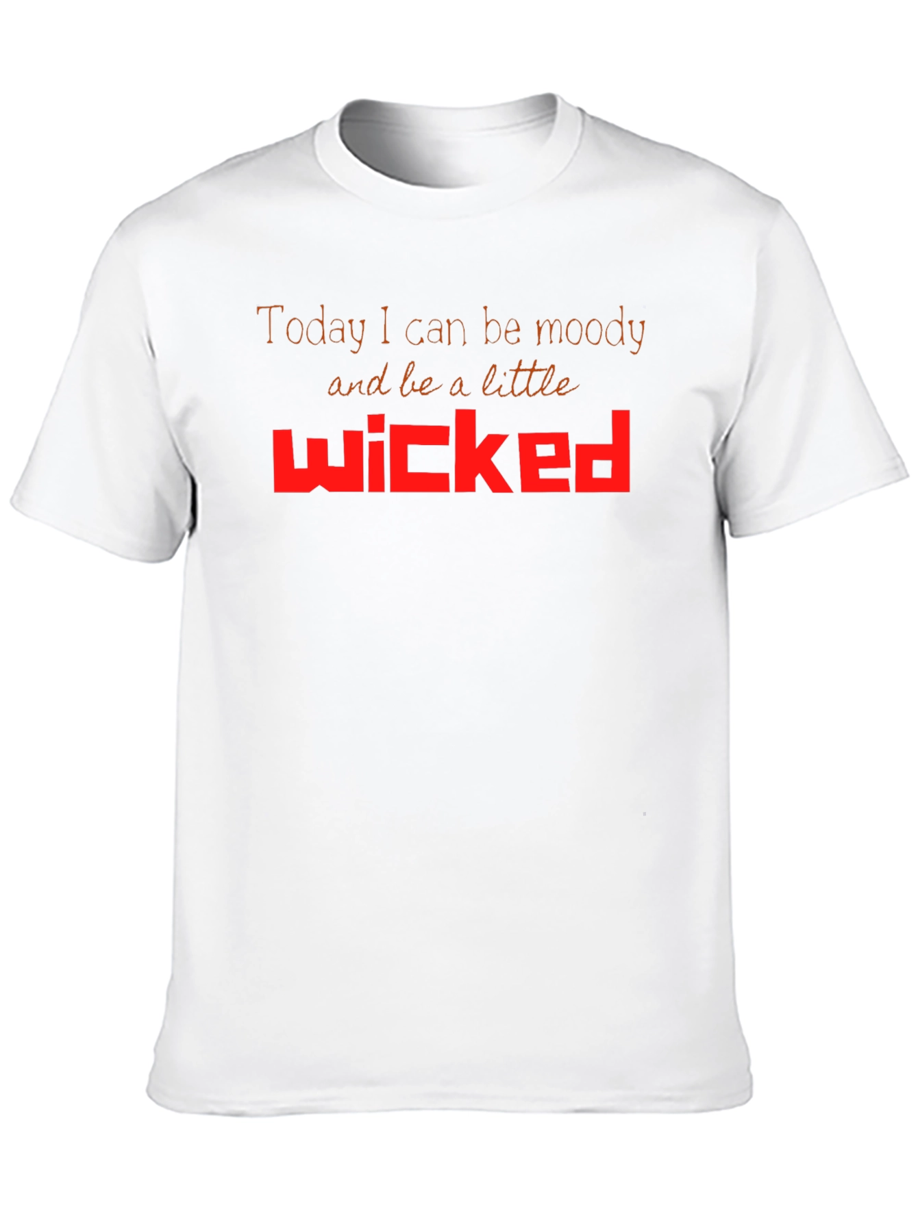 Black Moody & Wicked Graphic T-Shirt view 10