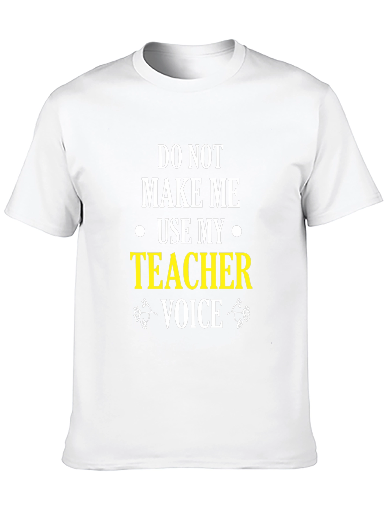 Black Teacher Voice Graphic Tee - Black view 10