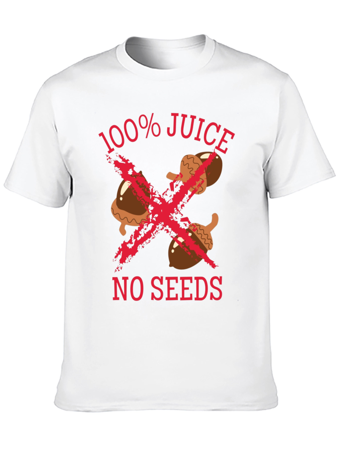 Black 100% Juice No Seeds Graphic Tee - Black view 10